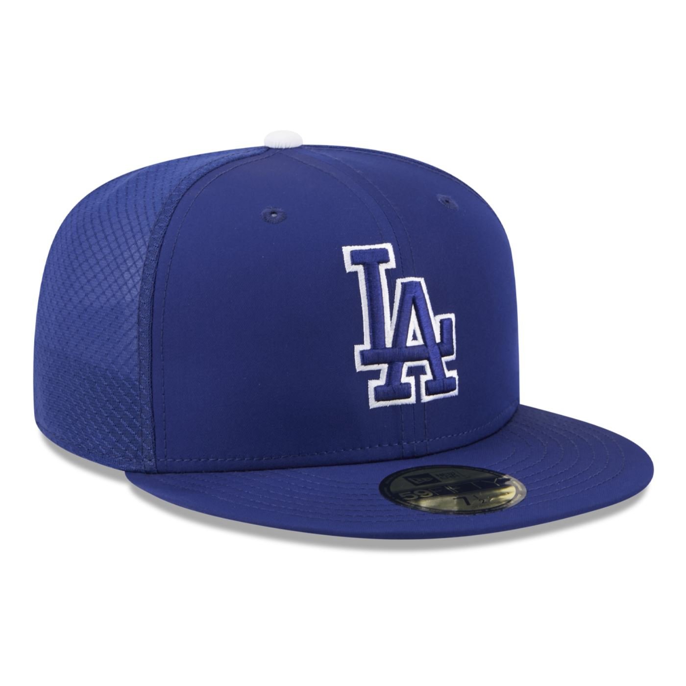 Bone New Era 59FIFTY MLB Los Angeles Dodgers Batting Practice Azul 3