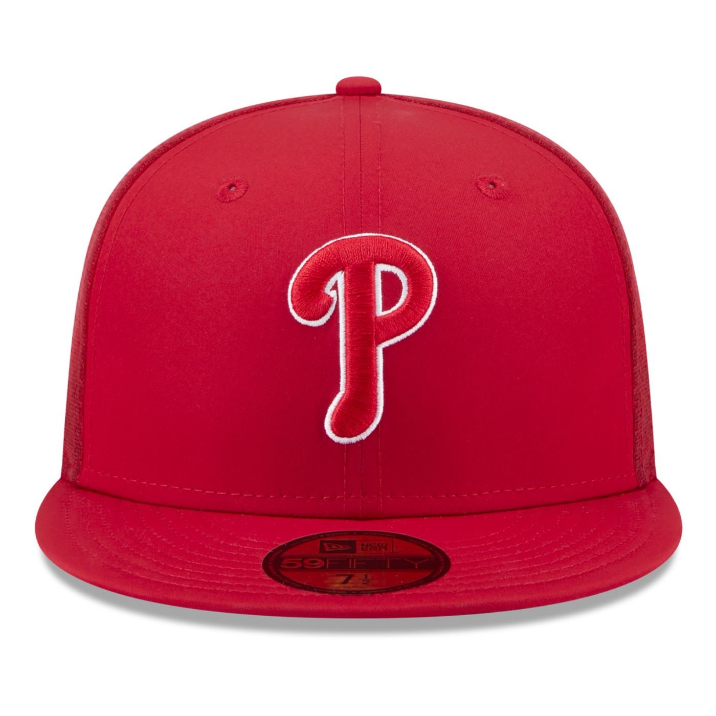 Bone New Era 59FIFTY MLB Philadelphia Phillies Batting Practice Vermelho 2