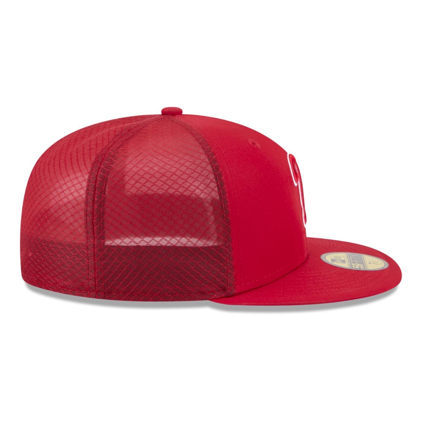Bone New Era 59FIFTY MLB Philadelphia Phillies Batting Practice Vermelho 6