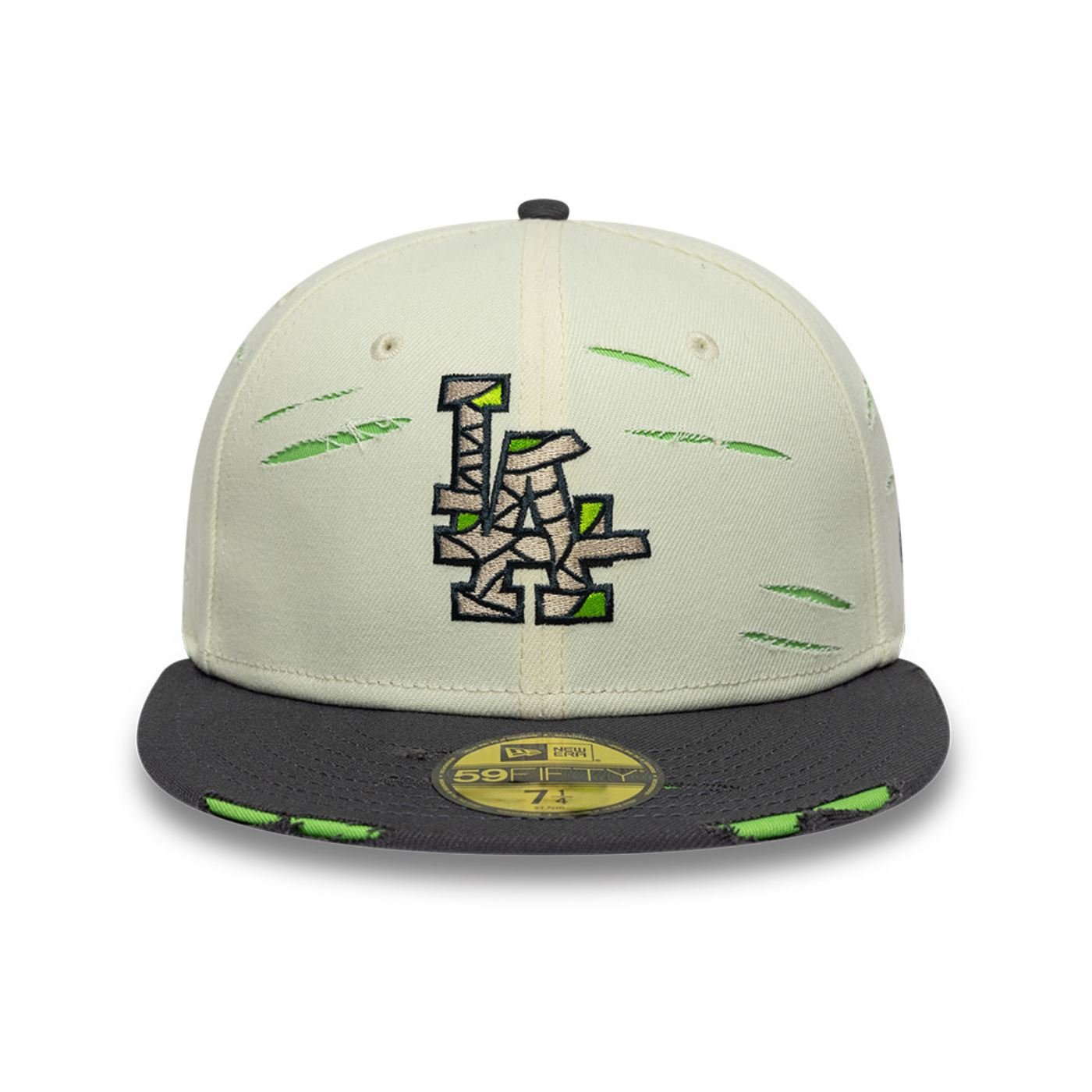 Boné New Era 59FIFTY Los Angeles Dodgers  Off White Off White 2