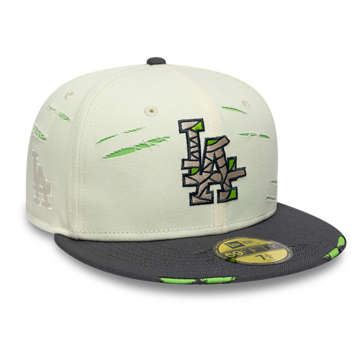 Boné New Era 59FIFTY Los Angeles Dodgers  Off White Off White 3