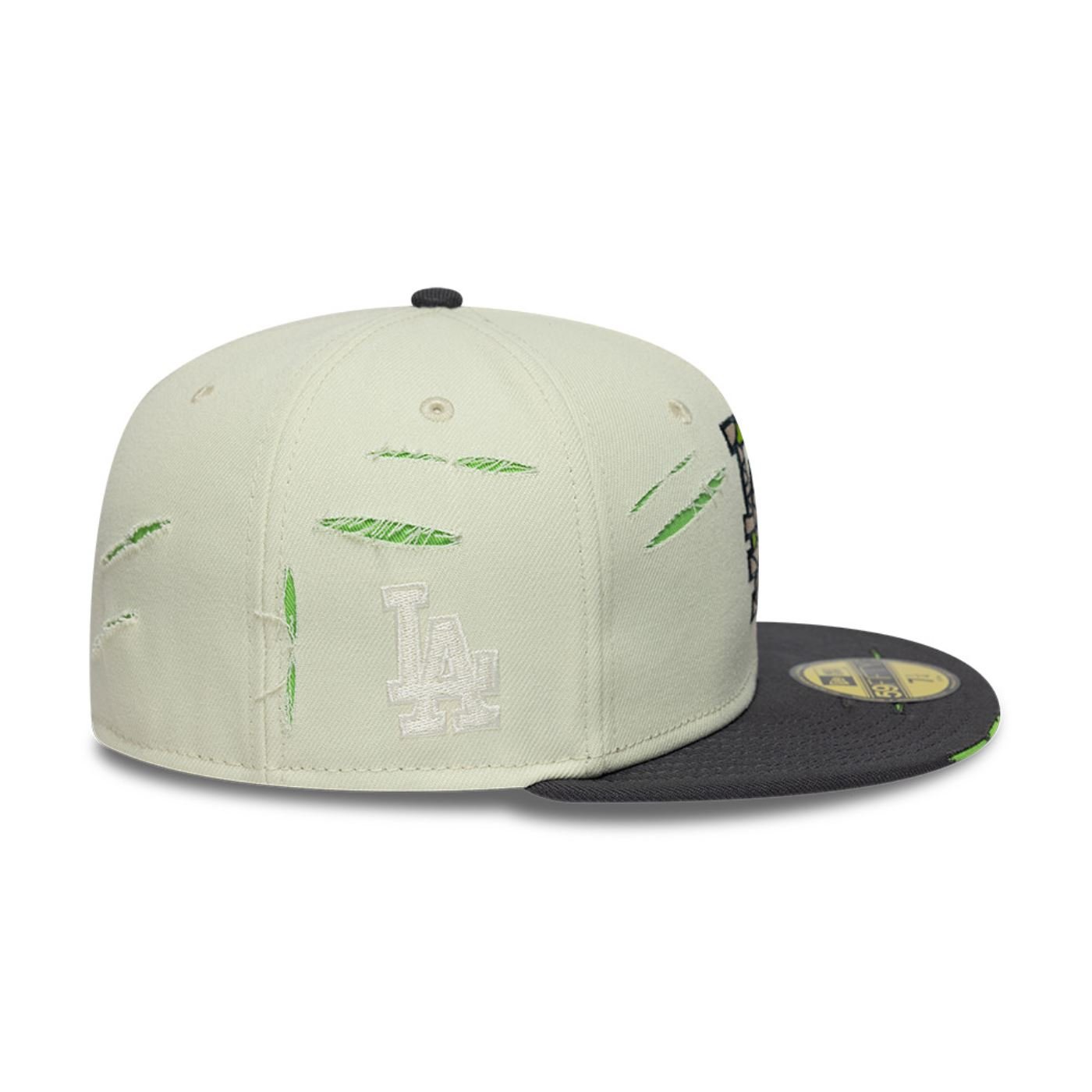 Boné New Era 59FIFTY Los Angeles Dodgers  Off White Off White 6