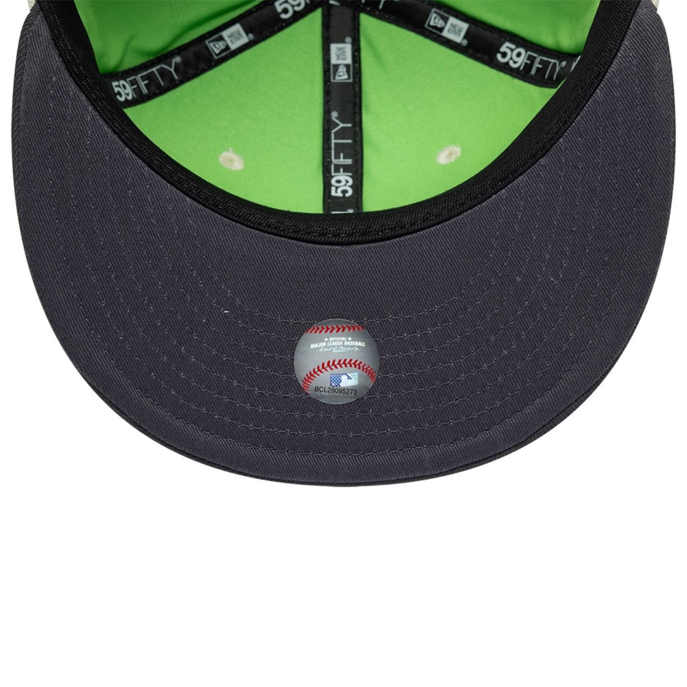Boné New Era 59FIFTY Los Angeles Dodgers  Off White Off White 7