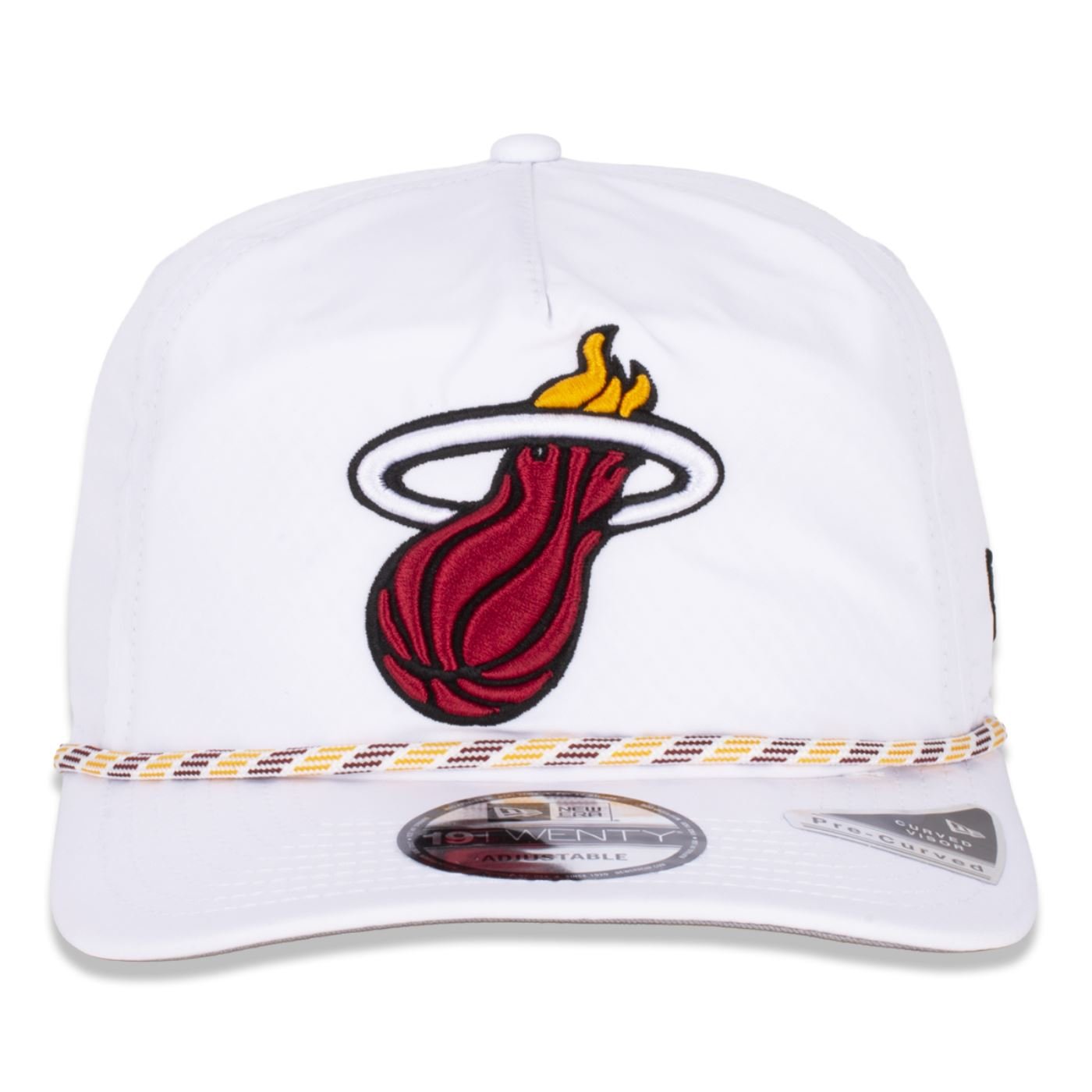 Boné New Era 19TWENTY Miami Heat  Branco Branco 2