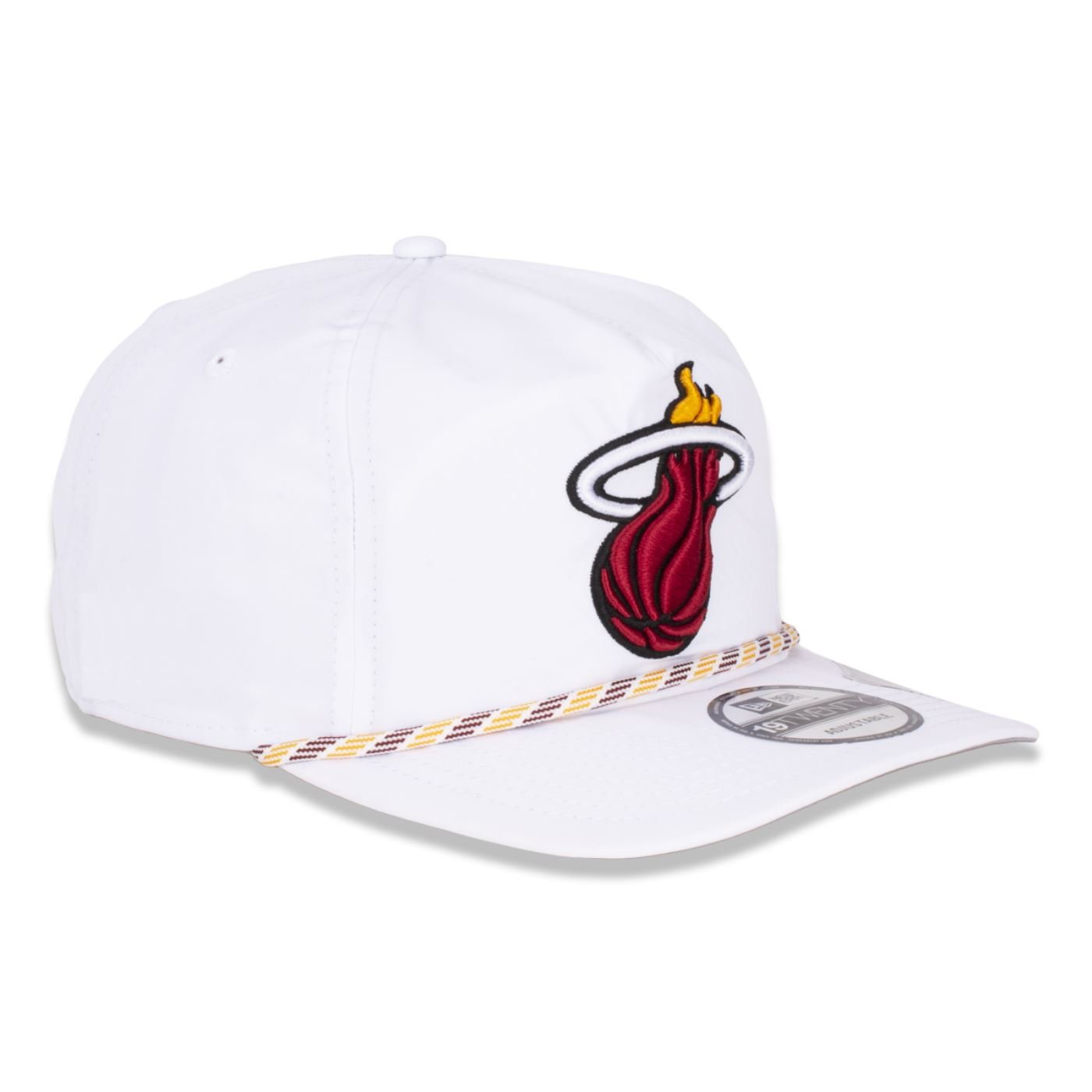 Boné New Era 19TWENTY Miami Heat  Branco Branco 3