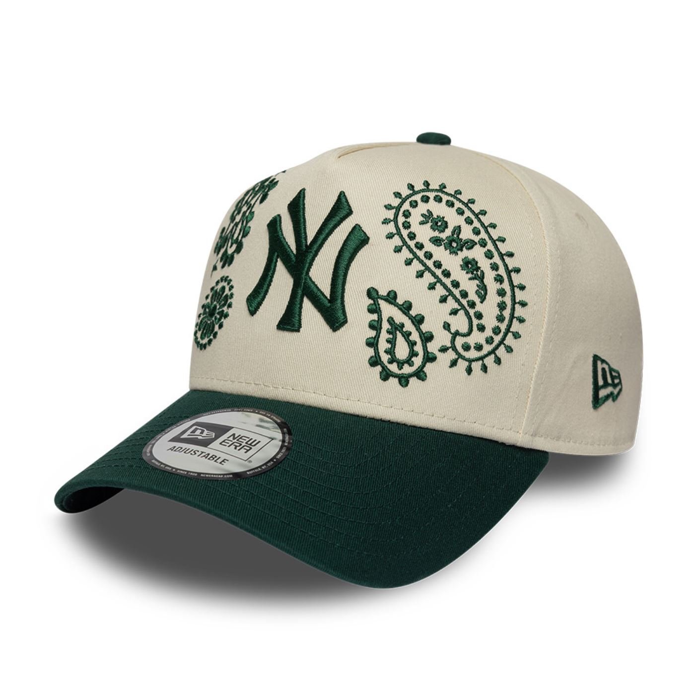 Boné New Era 9FORTY A-FRAME SNAPBACK New York Yankees Bege