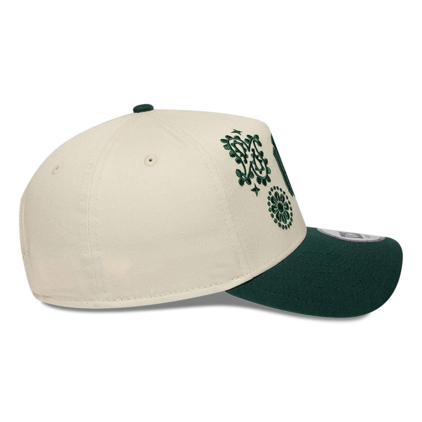 Boné New Era 9FORTY A-FRAME SNAPBACK New York Yankees Bege Bege 6