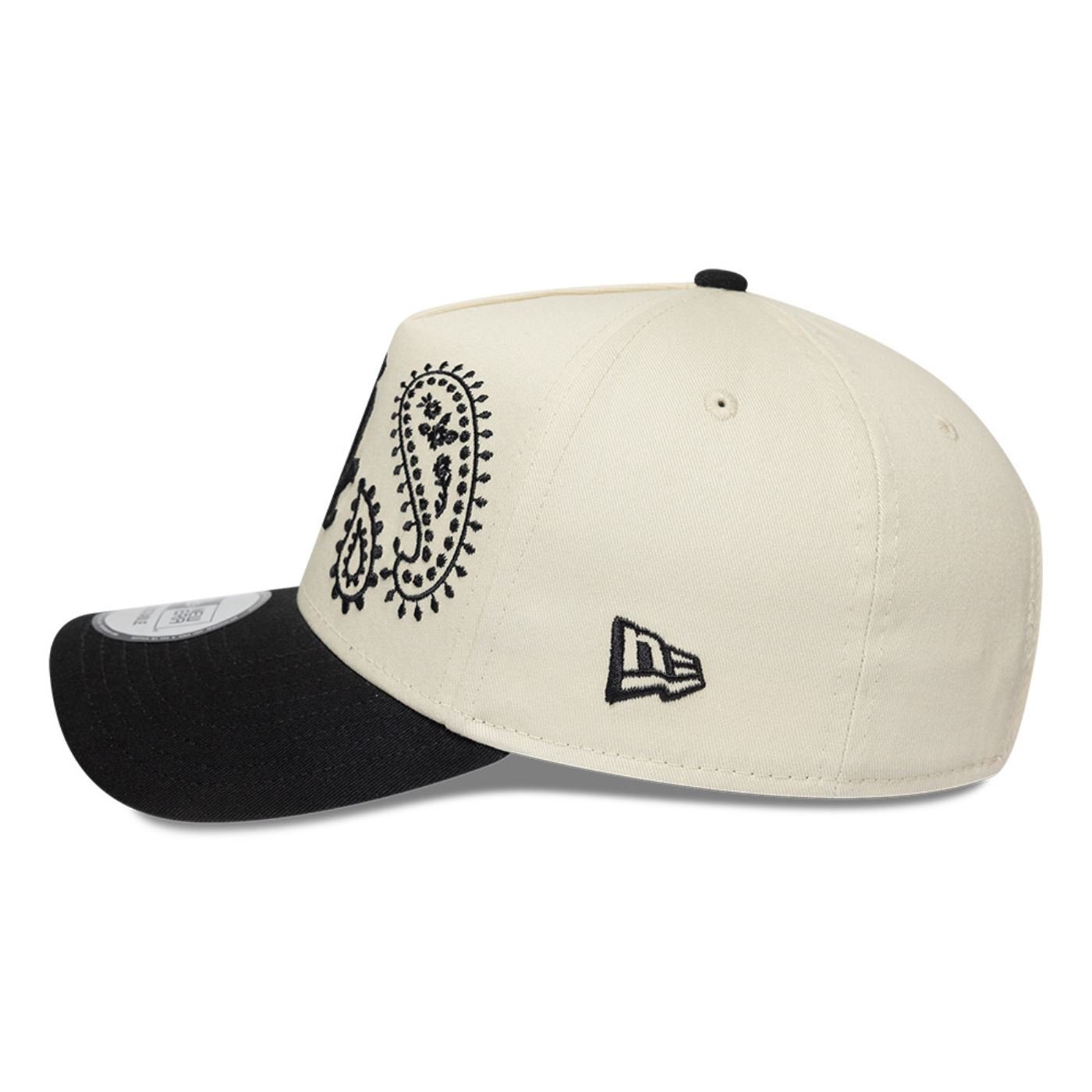 Boné New Era 9FORTY A-FRAME SNAPBACK Chicago White Sox Bege Bege 5