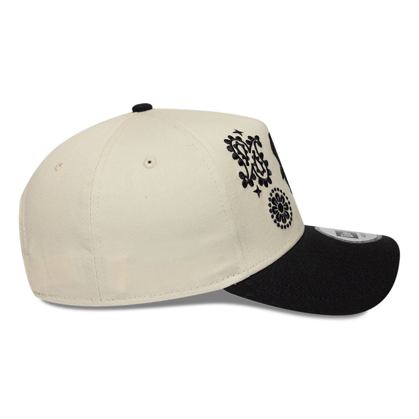 Boné New Era 9FORTY A-FRAME SNAPBACK Chicago White Sox Bege Bege 6