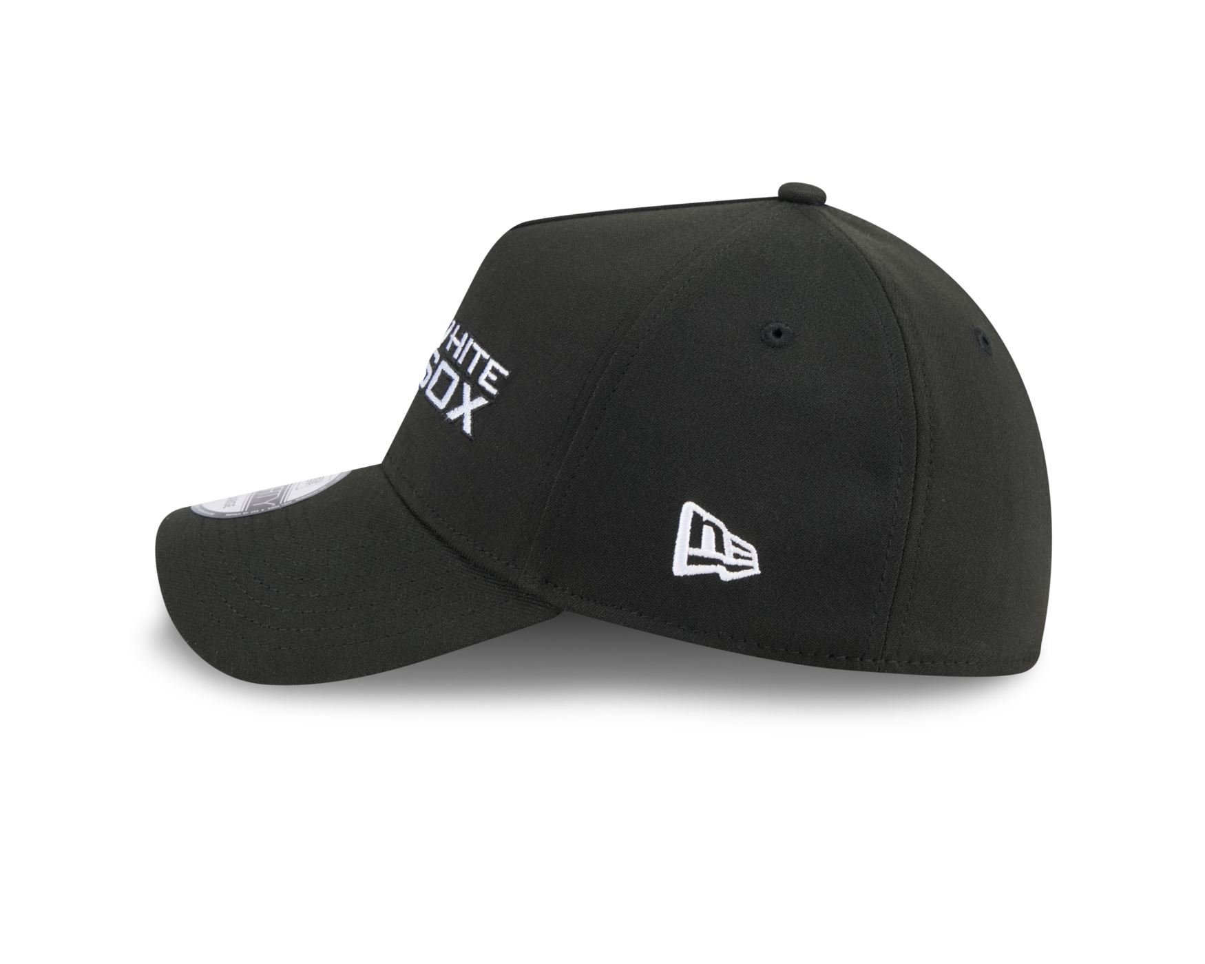 Boné New Era 39THIRTY A-FRAME Chicago White Sox Chumbo Preto 5