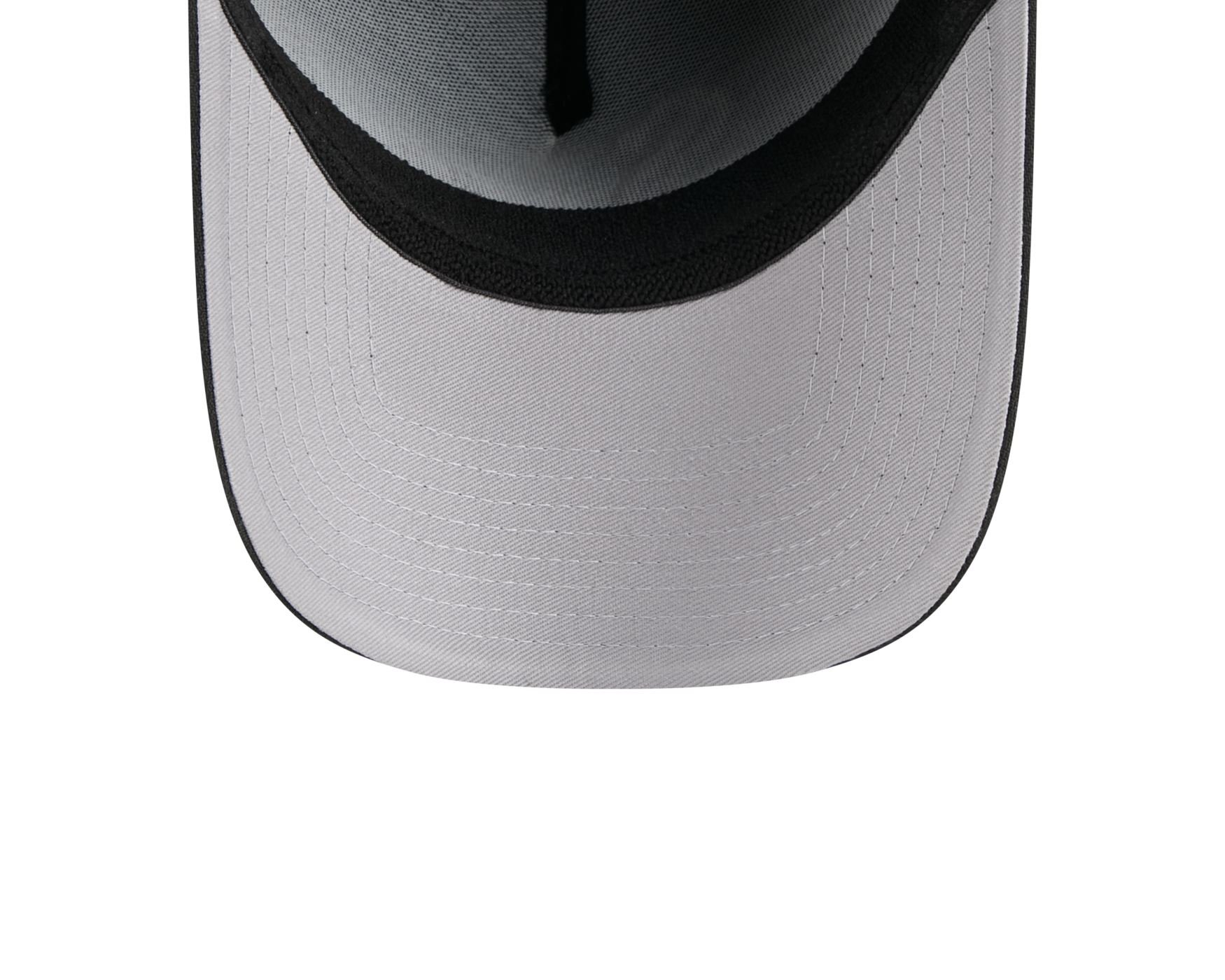 Boné New Era 39THIRTY A-FRAME Chicago White Sox Chumbo Preto 7