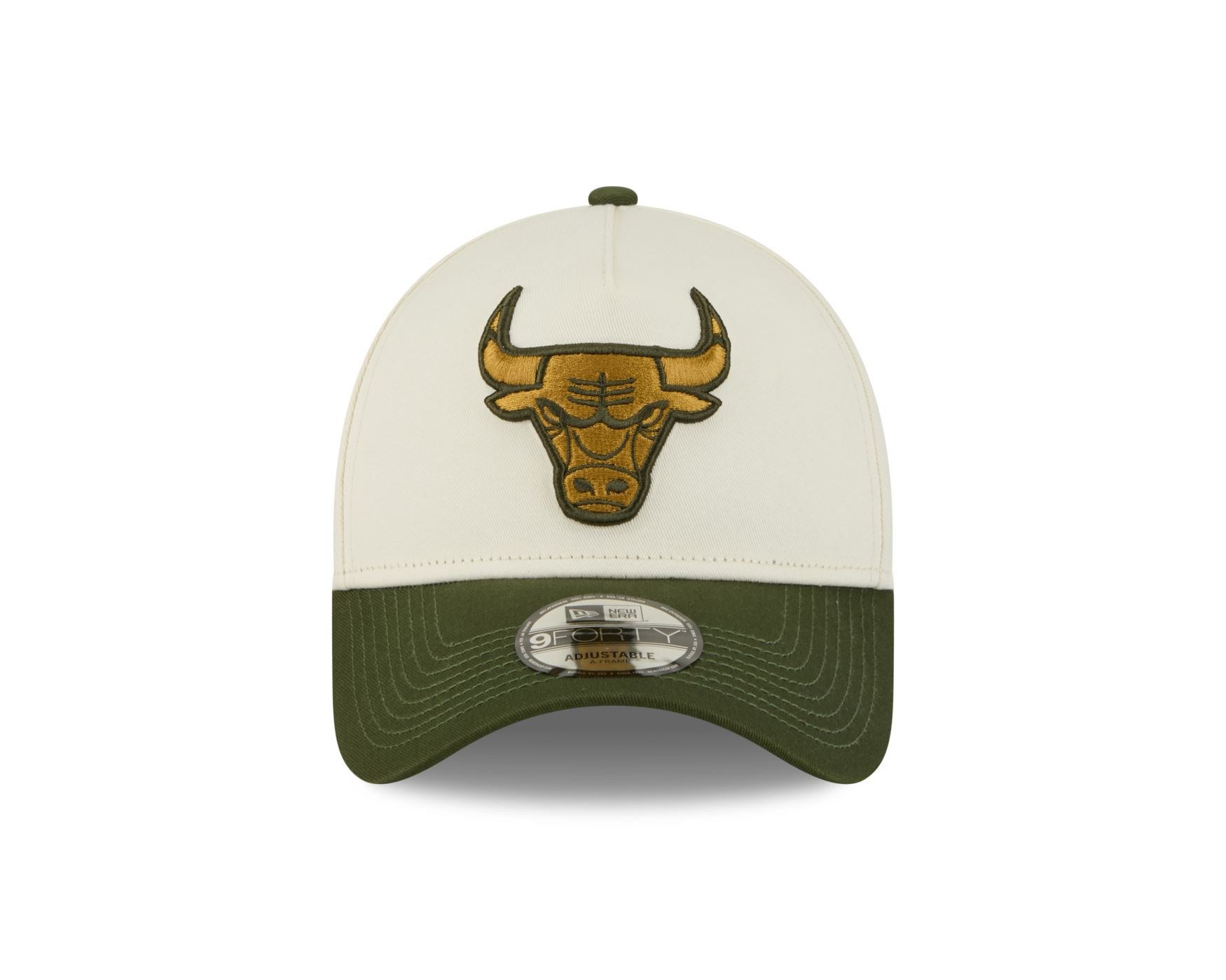 Boné New Era 9FORTY A-FRAME SNAPBACK Chicago Bulls  Off White Off White 2