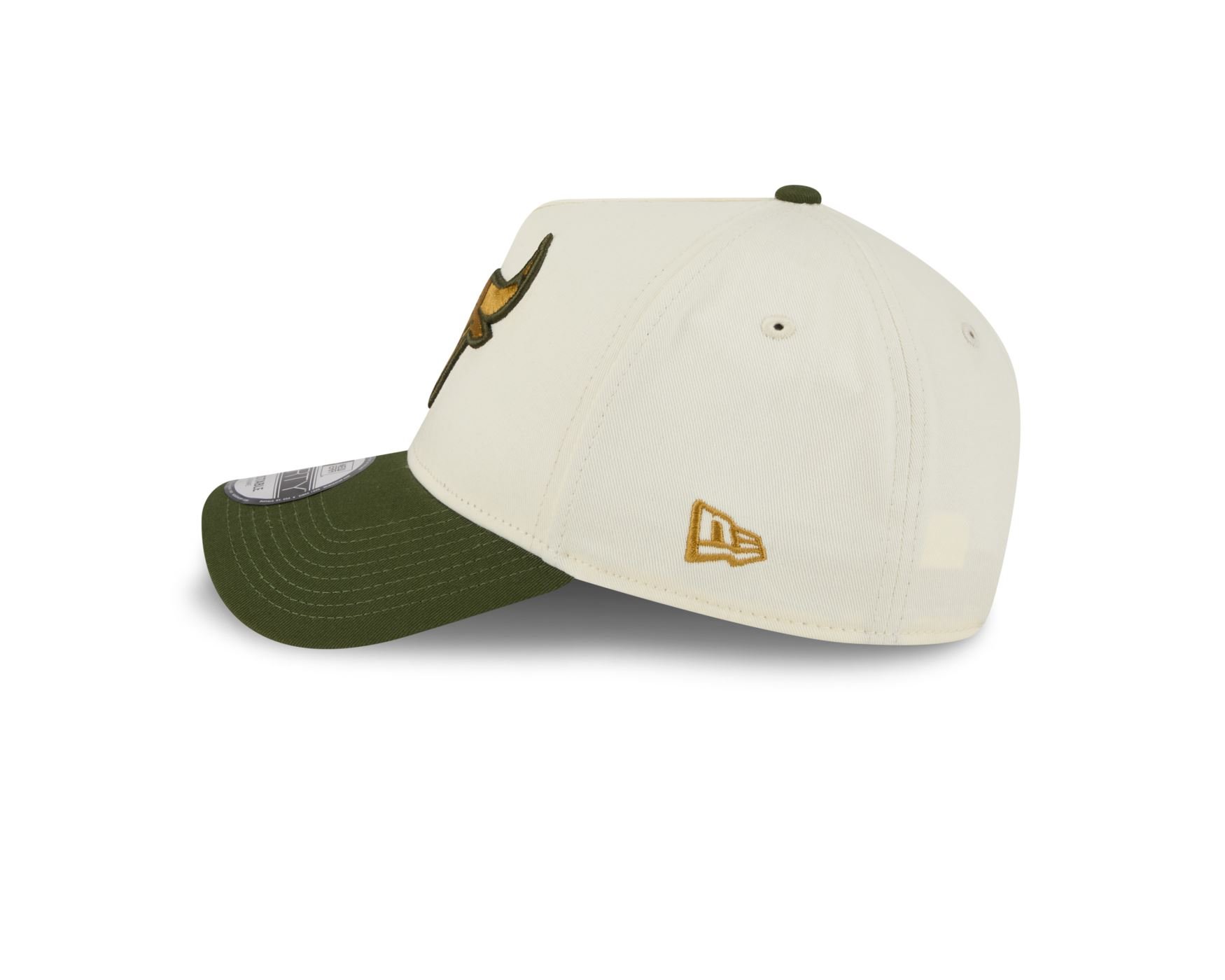Boné New Era 9FORTY A-FRAME SNAPBACK Chicago Bulls  Off White Off White 5