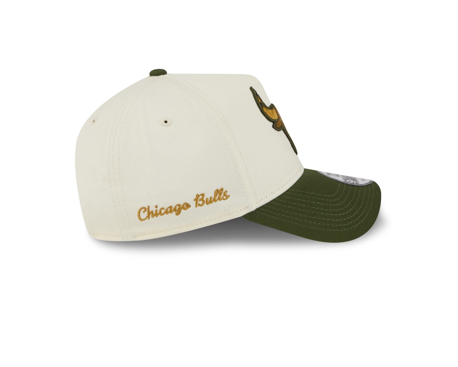 Boné New Era 9FORTY A-FRAME SNAPBACK Chicago Bulls  Off White Off White 6