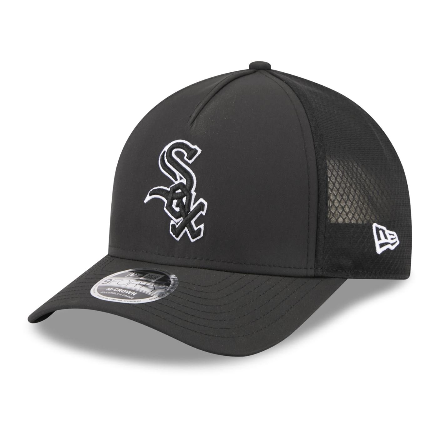 Bone New Era 9FORTY M-CROWN A-FRAME Chicago White Sox Preto