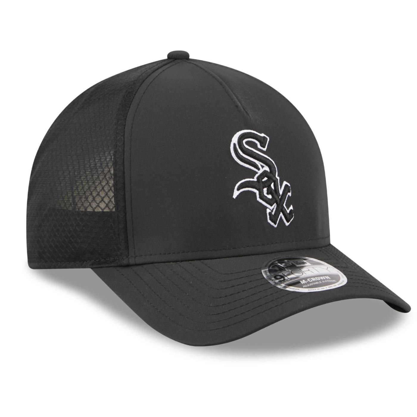 Bone New Era 9FORTY M-CROWN A-FRAME Chicago White Sox Preto