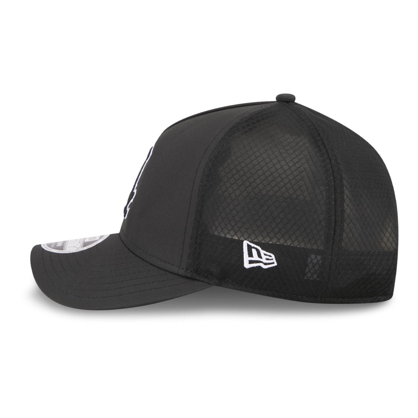 Bone New Era 9FORTY M-CROWN A-FRAME Chicago White Sox Preto Preto 5