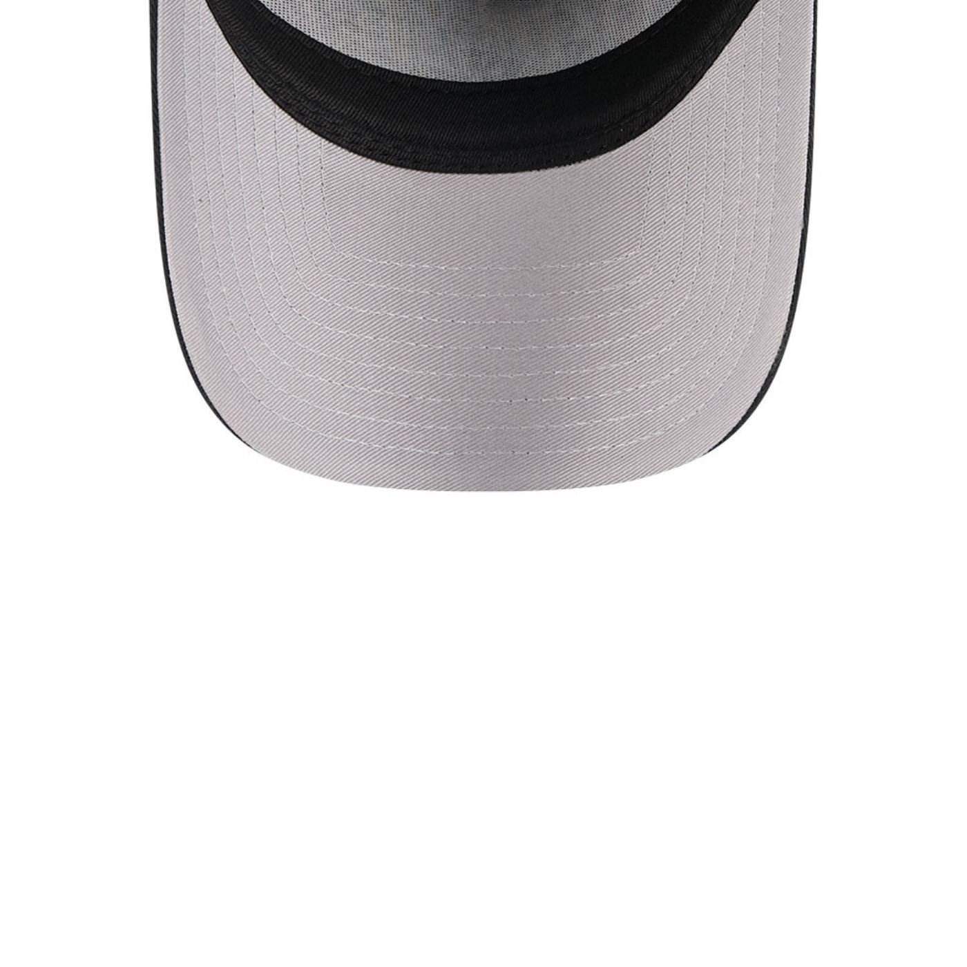 Bone New Era 9FORTY A-FRAME SNAPBACK New York Yankees Preto Preto 6