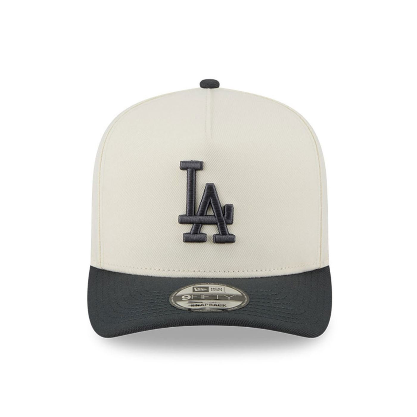 Bone New Era 9FIFTY AFRAME SNAPBACK Los Angeles Dodgers  Branco Branco 2