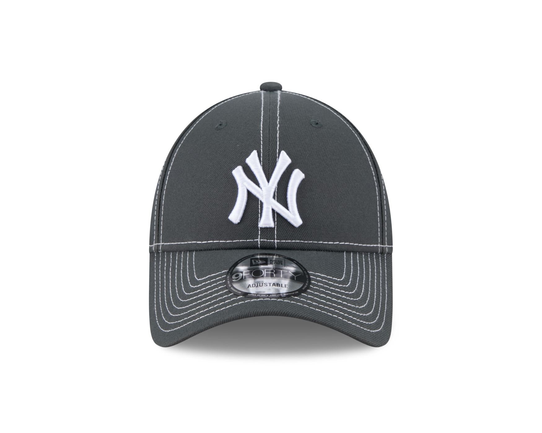 Bone New Era 9FORTY New York Yankees MLB Cinza Cinza 2