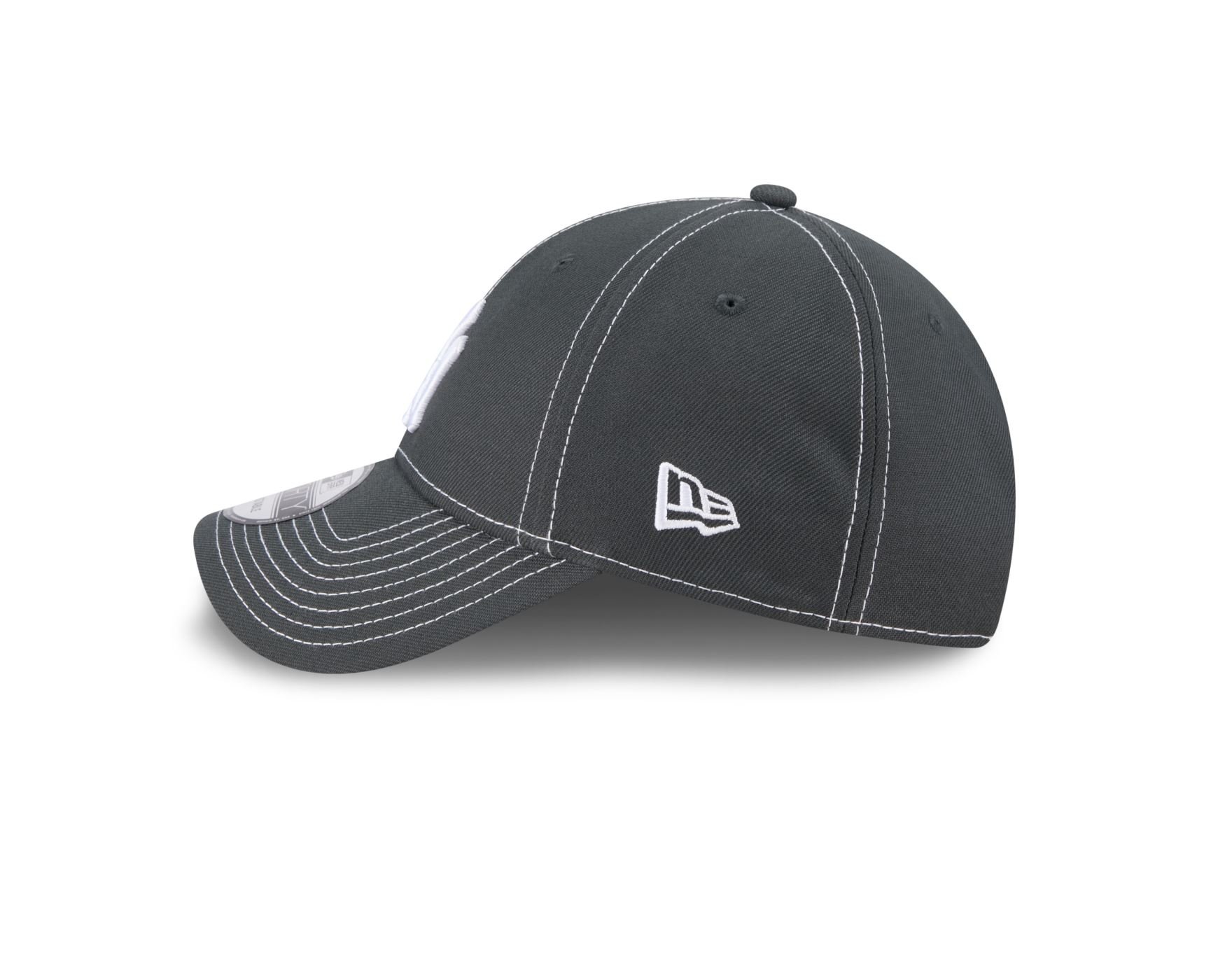 Bone New Era 9FORTY New York Yankees MLB Cinza Cinza 4