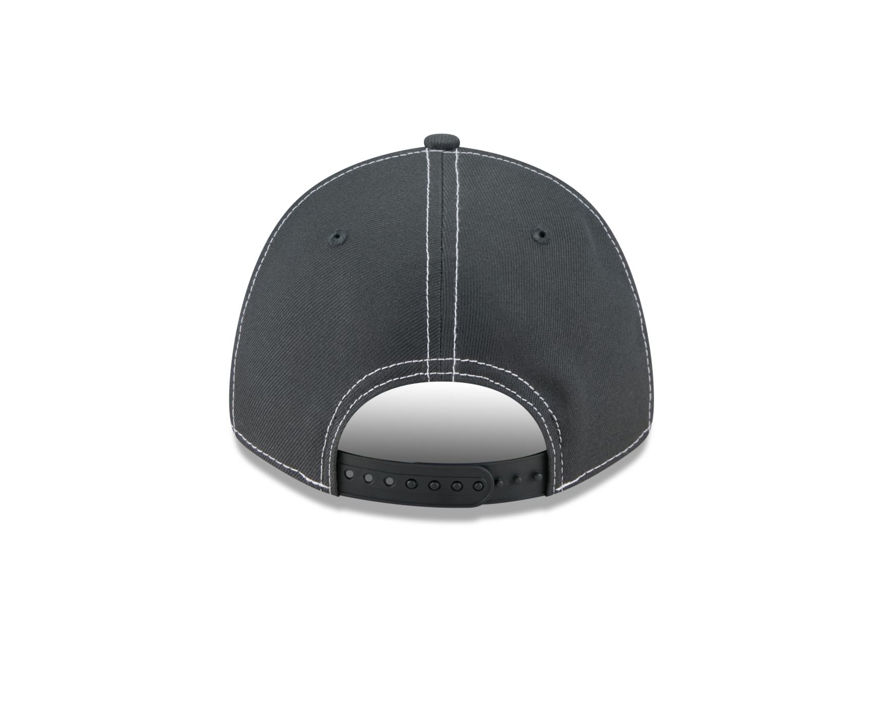 Bone New Era 9FORTY Los Angeles Dodgers  Cinza Cinza 3