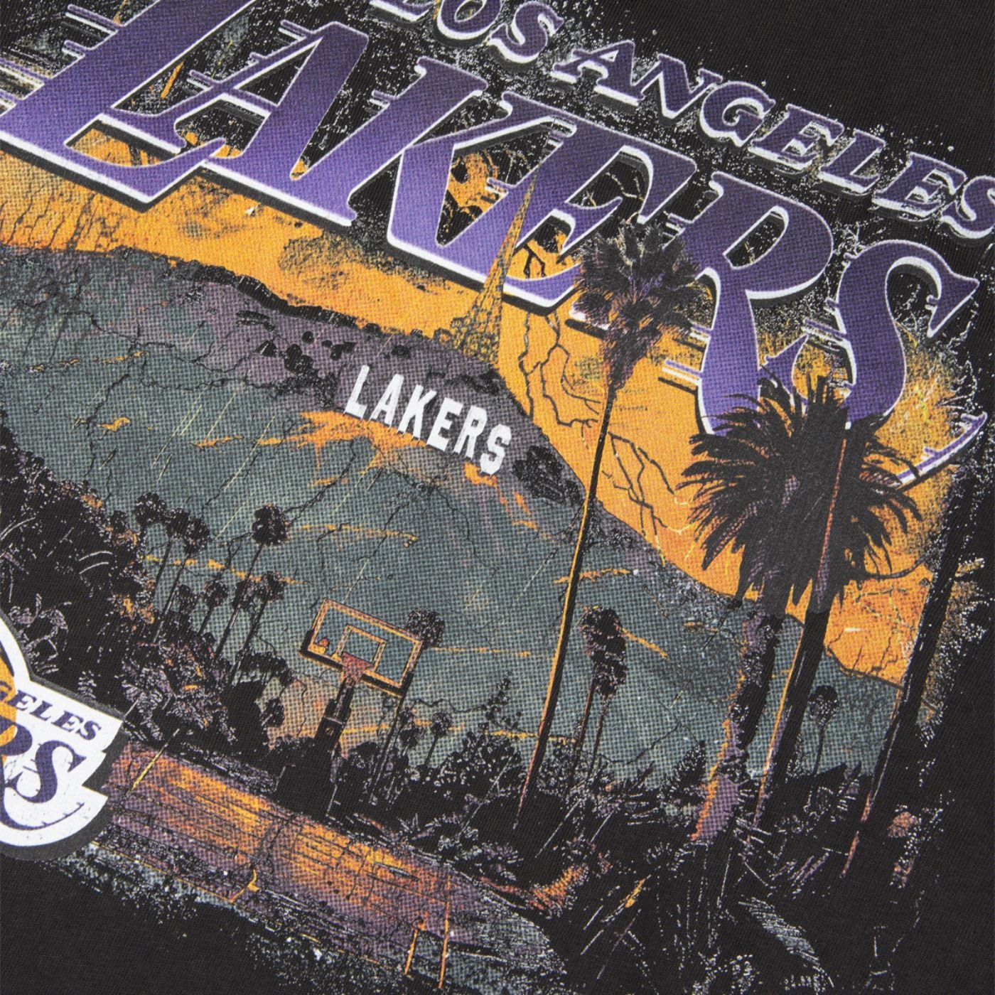 Moletom New Era Careca Los Angeles Lakers NBA Chumbo Chumbo 3