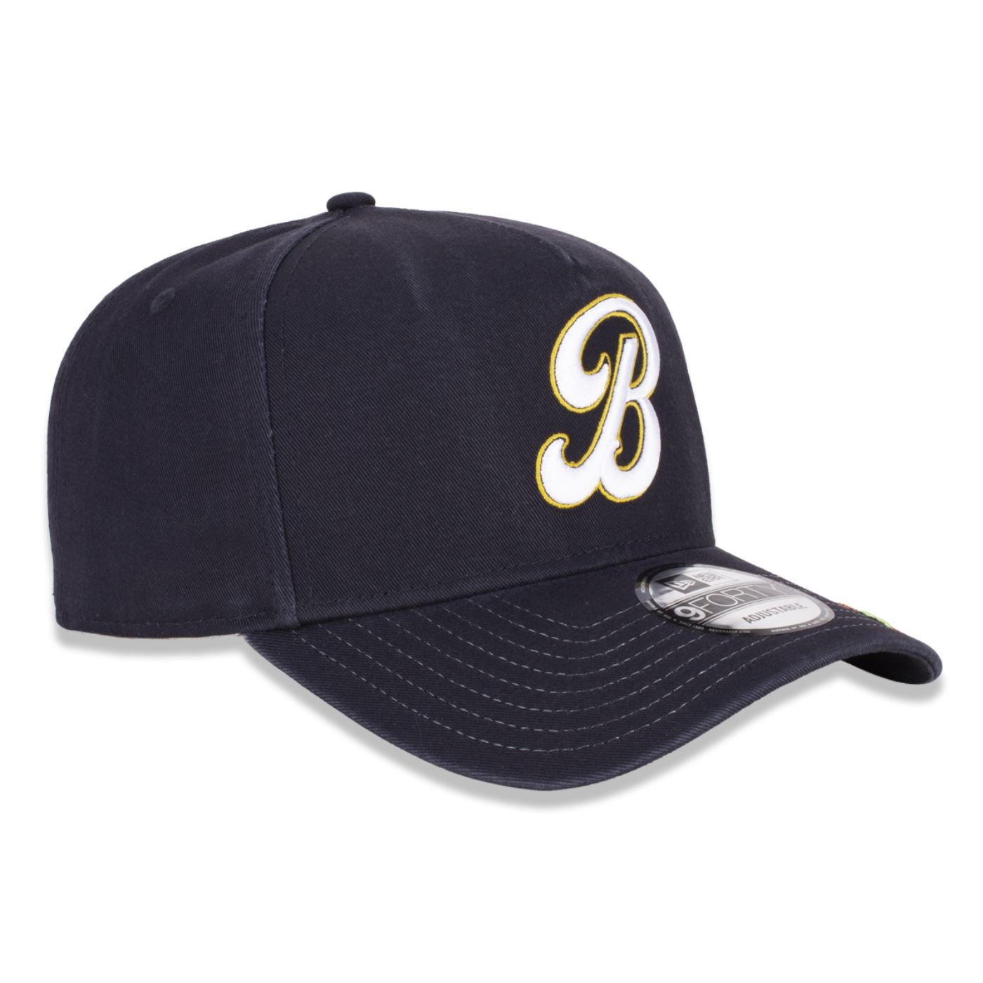 Bone New Era 9FORTY A-FRAME Brasilidades Marinho Azul Marinho 3