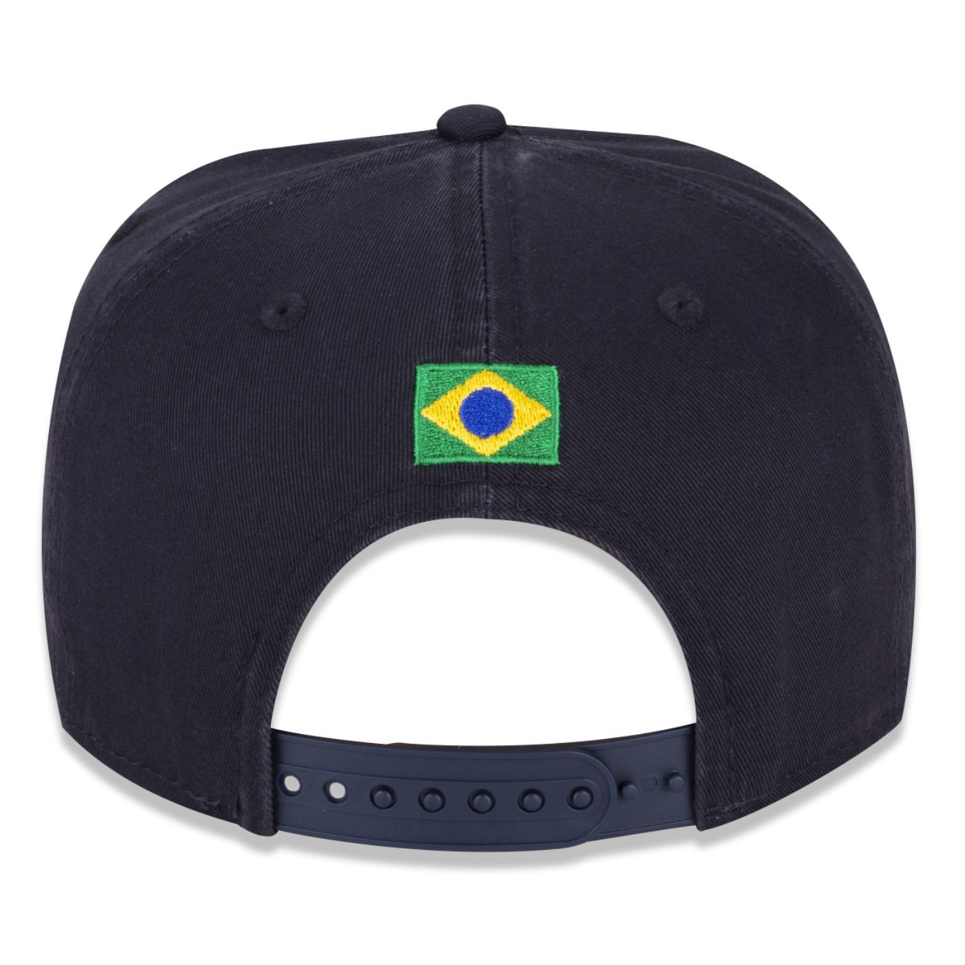 Bone New Era 9FORTY A-FRAME Brasilidades Marinho Azul Marinho 4