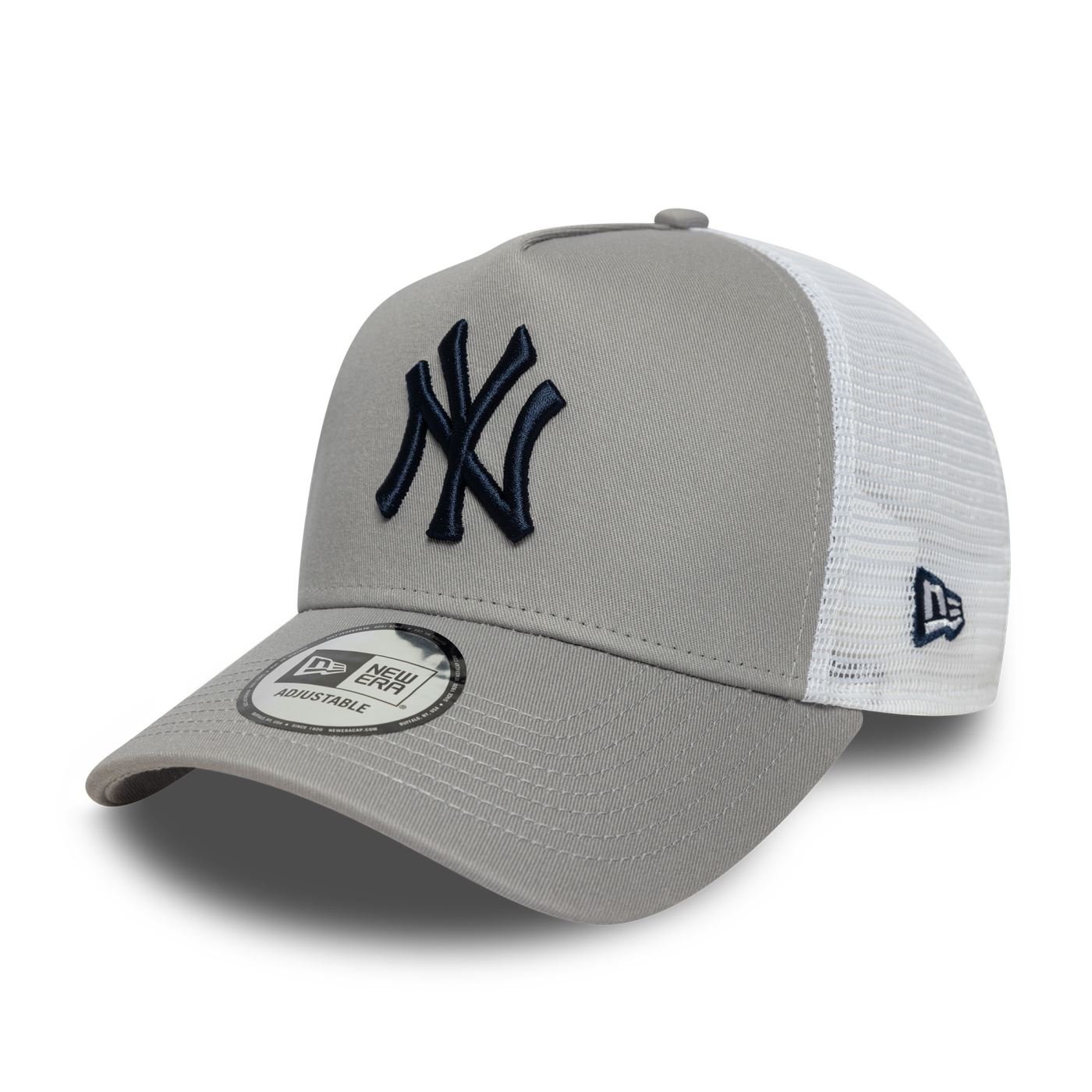 Bone New Era MLB 9FORTY A-FRAME SNAPBACK New York Yankees Cinza