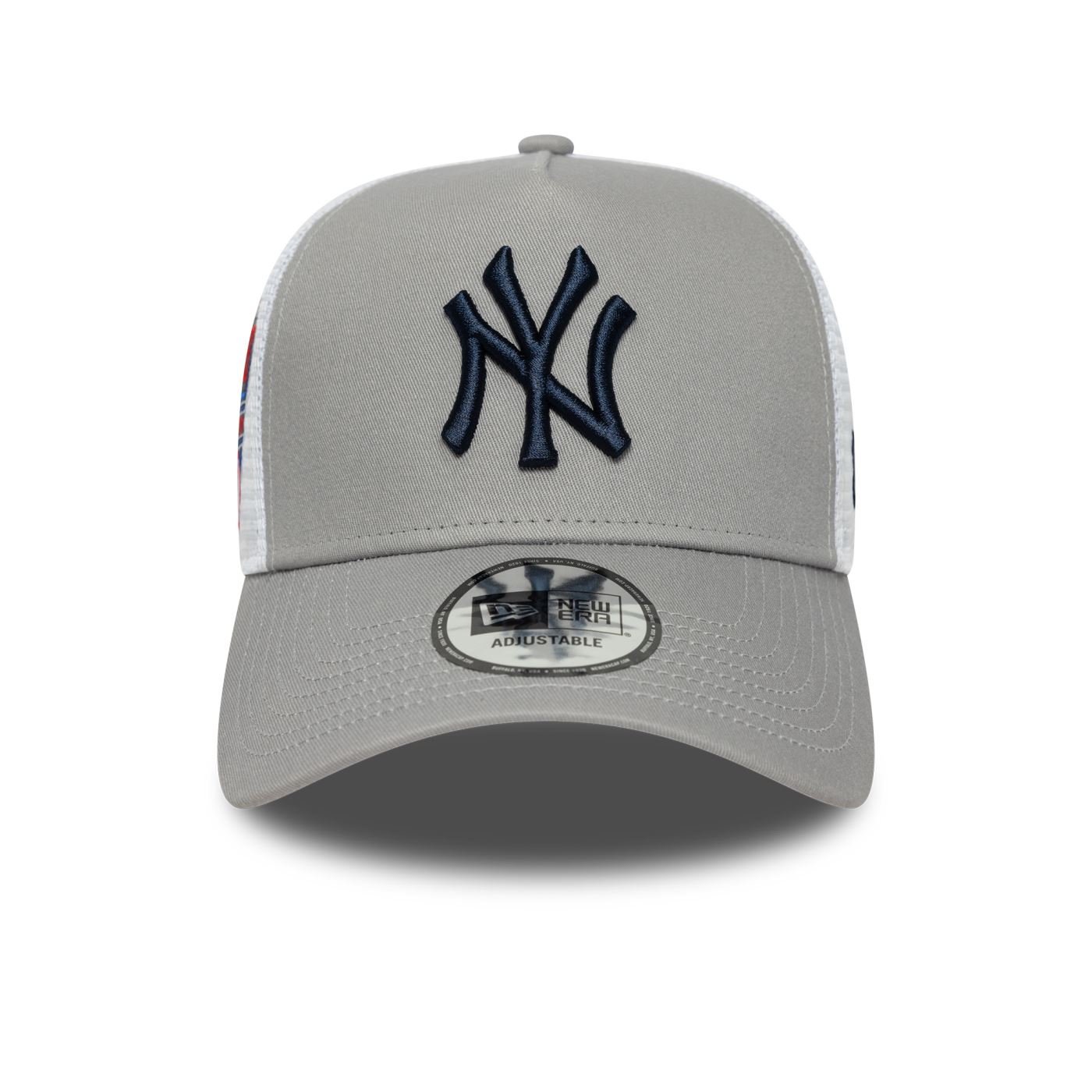 Bone New Era MLB 9FORTY A-FRAME SNAPBACK New York Yankees Cinza Cinza 2