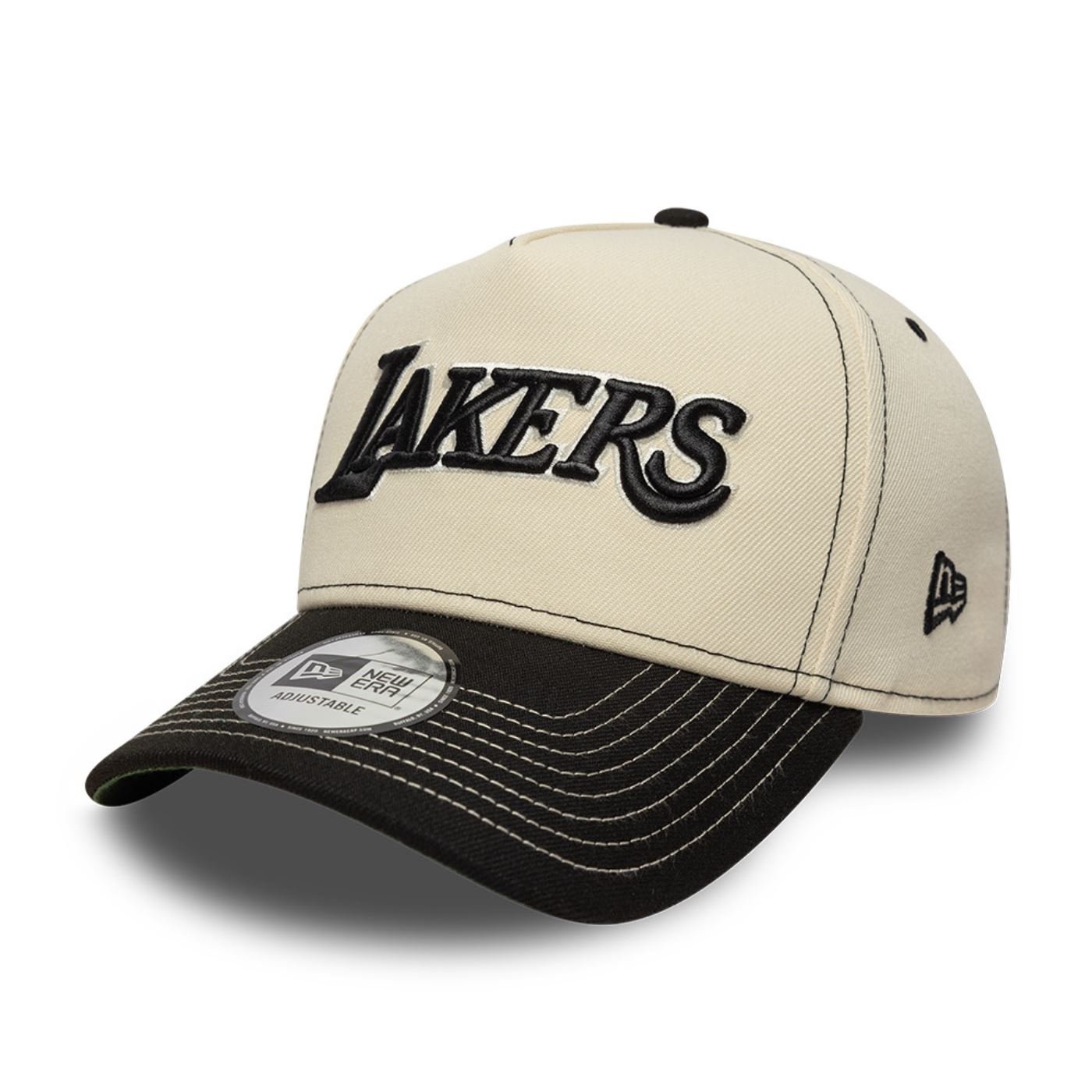 Bone New Era NBA 9FORTY A-FRAME SNAPBACK Los Angeles Lakers Bege Bege 1