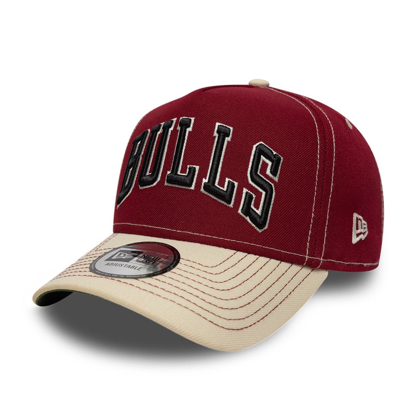 Bone New Era NBA 9FORTY A-FRAME SNAPBACK Chicago Bulls Vermelho