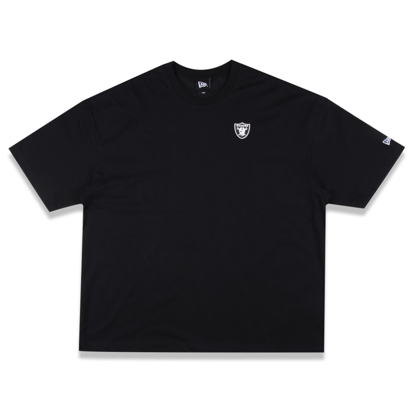 Camiseta New Era Oversize Las Vegas Raiders NFL Preto