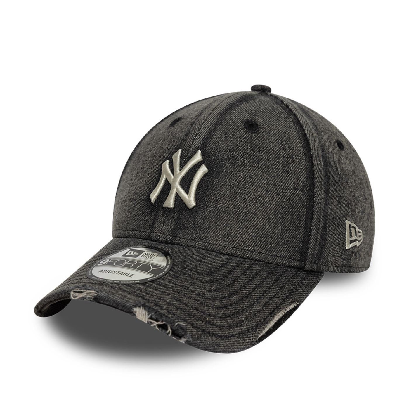 Bone New Era MLB 9FORTY New York Yankees Preto