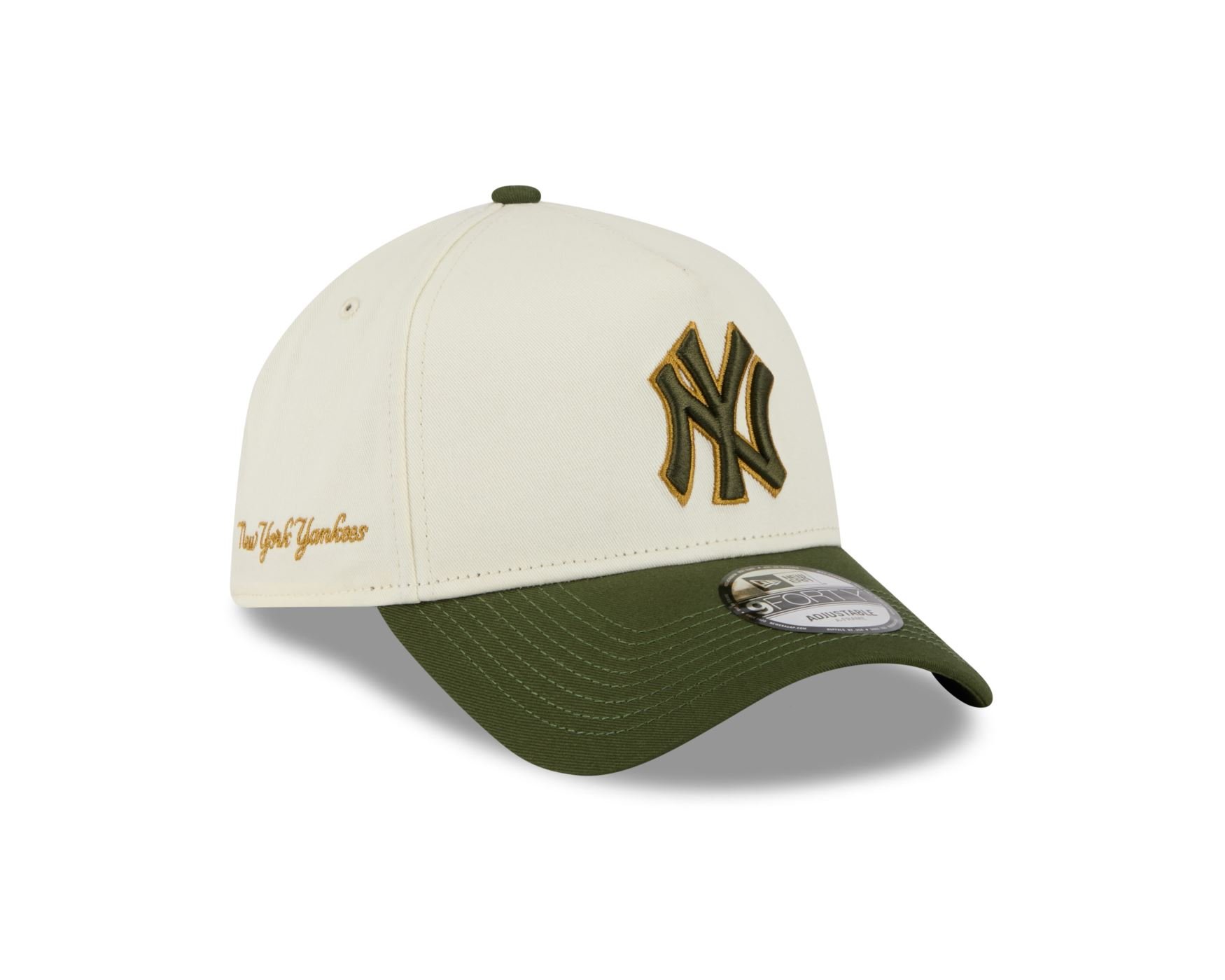 Bone New Era MLB 9FORTY A-FRAME SNAPBACK New York Yankees Off  White Off White 3
