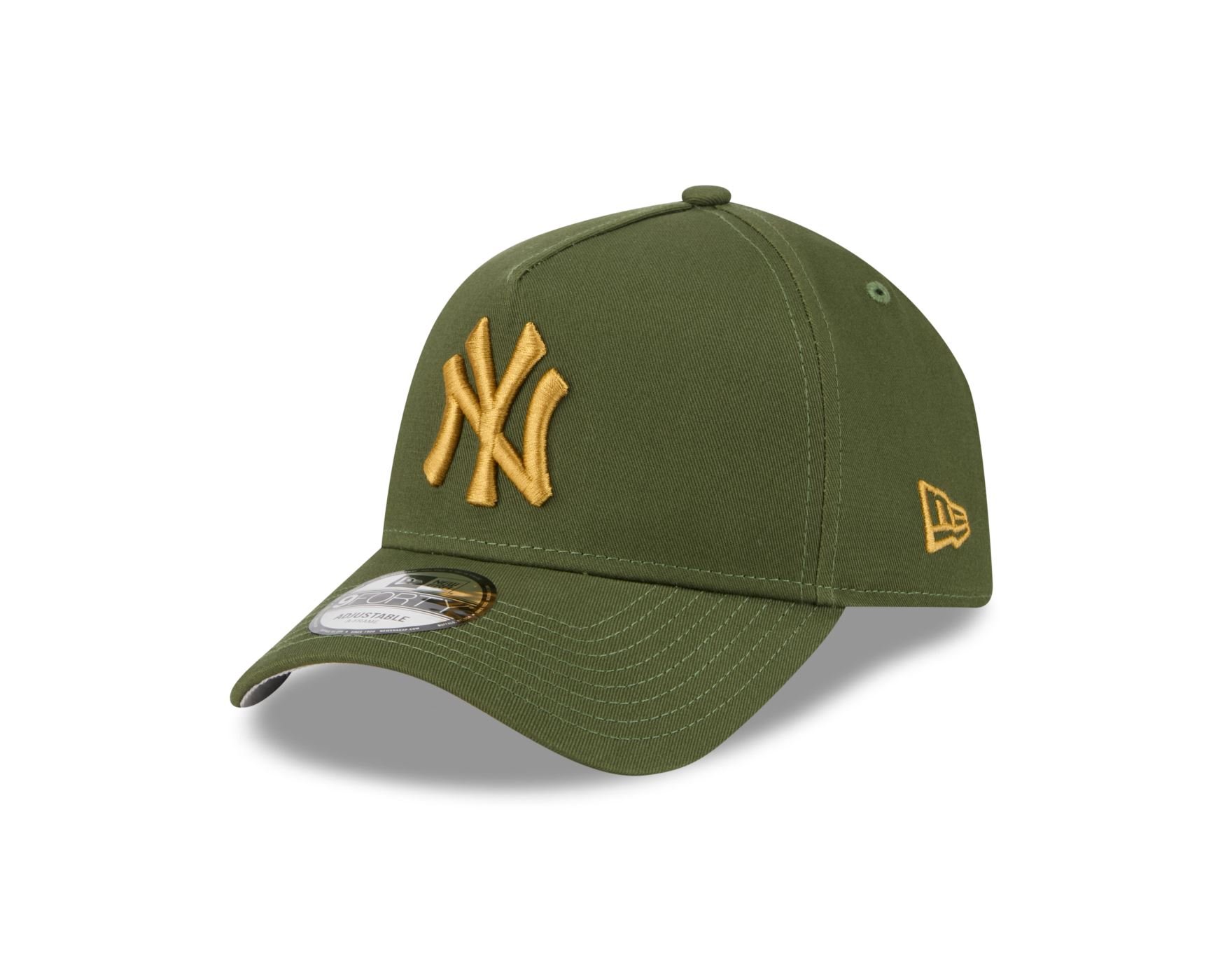 Bone New Era MLB 9FORTY A-FRAME SNAPBACK New York Yankees Verde