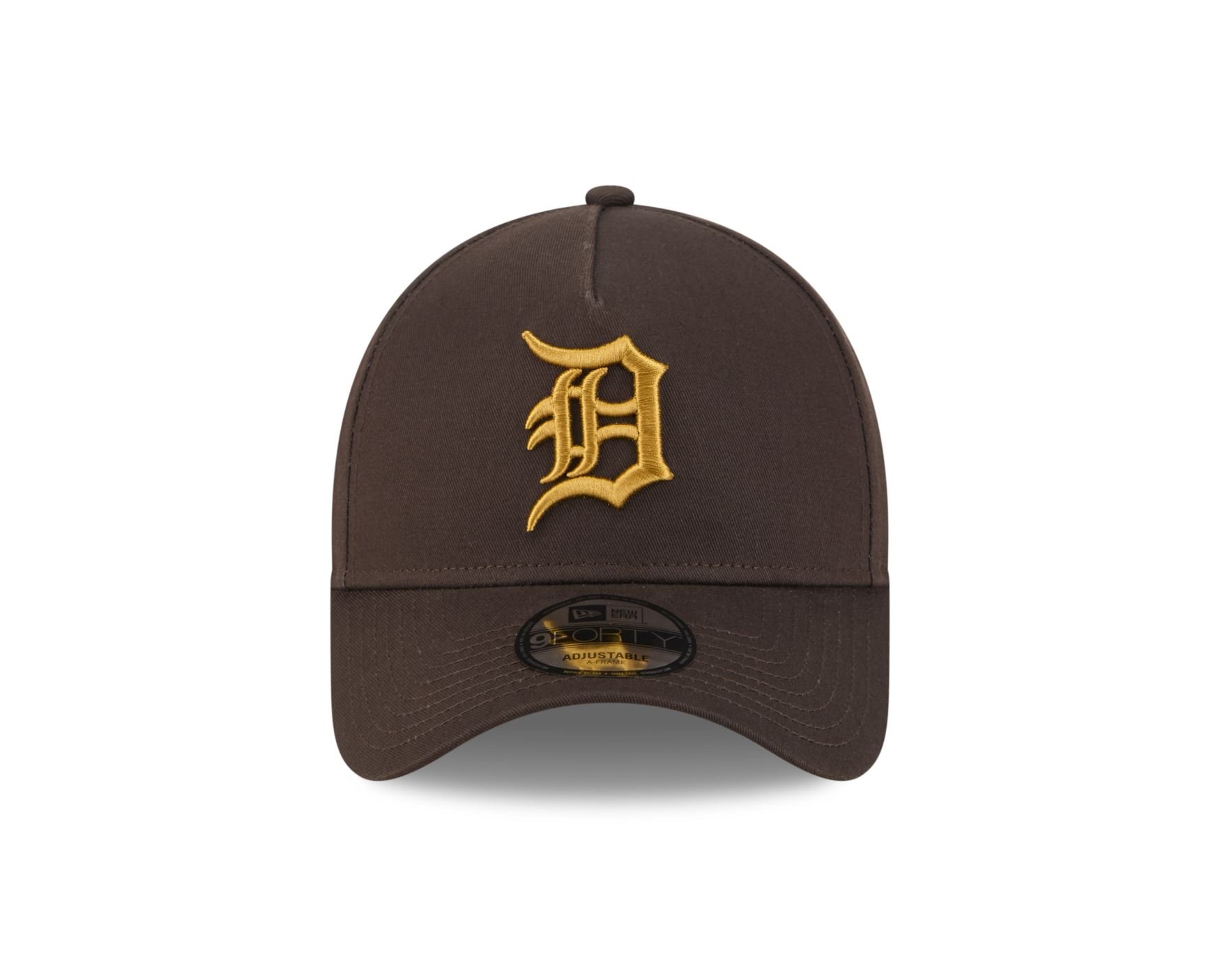 Bone New Era MLB 9FORTY A-FRAME SNAPBACK Detroit Tigers  Marrom Marrom 2