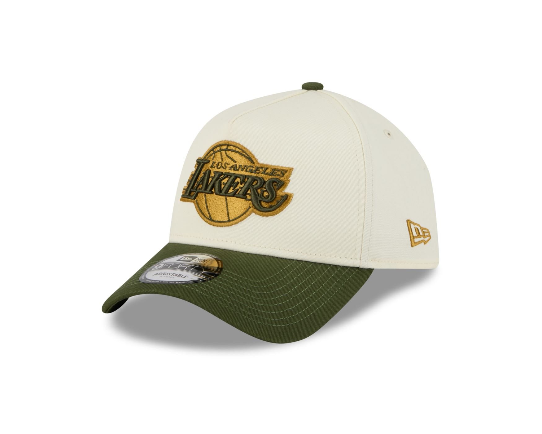Bone New Era NBA 9FORTY A-FRAME SNAPBACK Los Angeles Lakers  Off  White