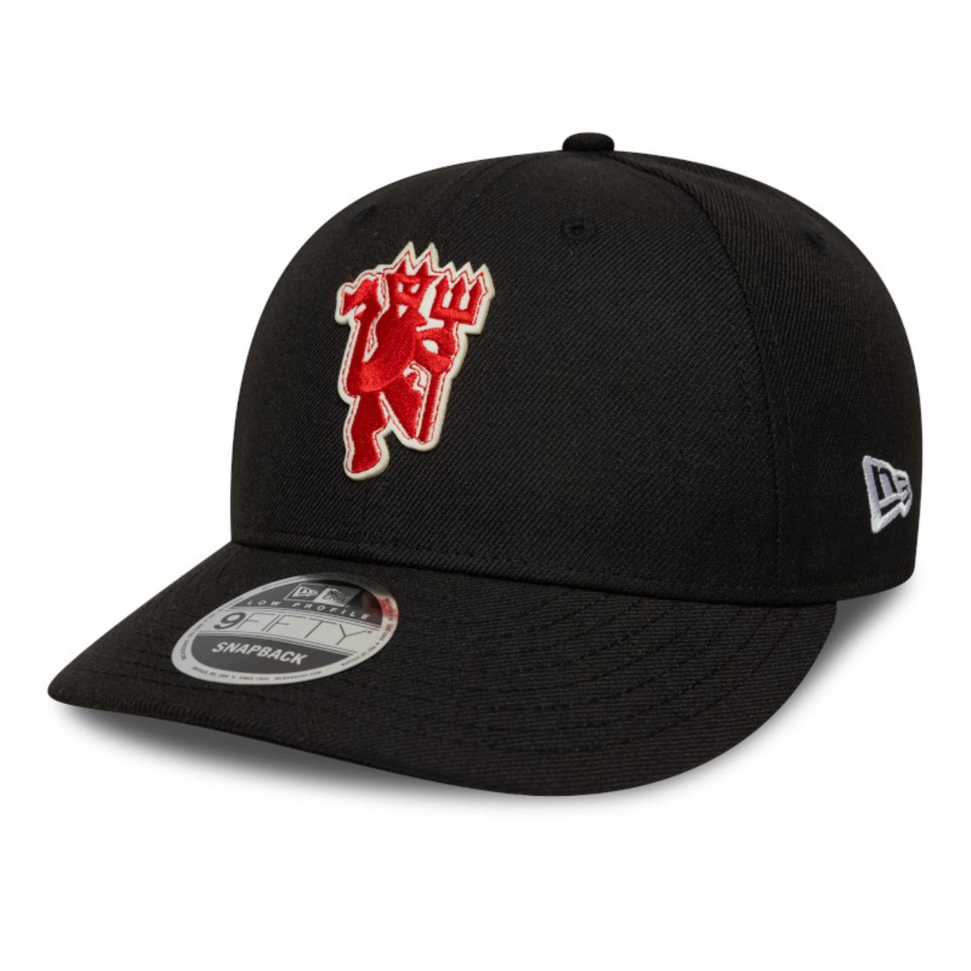 Bone New Era Branded 9FIFTY LOW PROFILE Preto