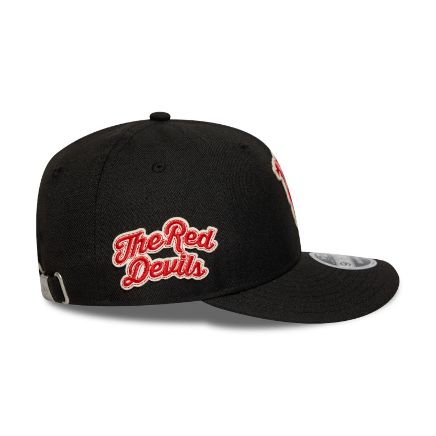 Bone New Era Branded 9FIFTY LOW PROFILE Preto Preto 2