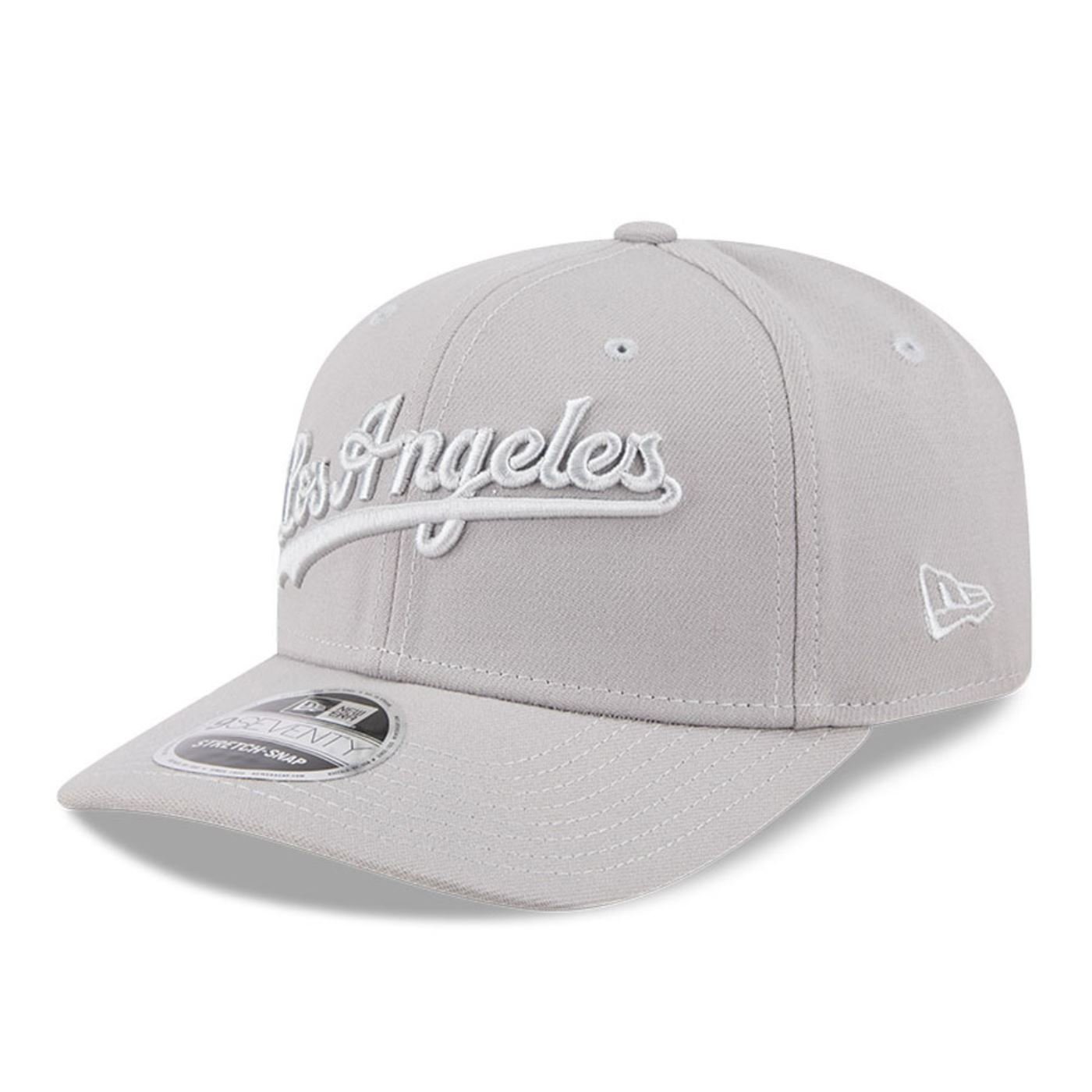 Bone New Era MLB 9SEVENTY Los Angeles Dodgers Cinza