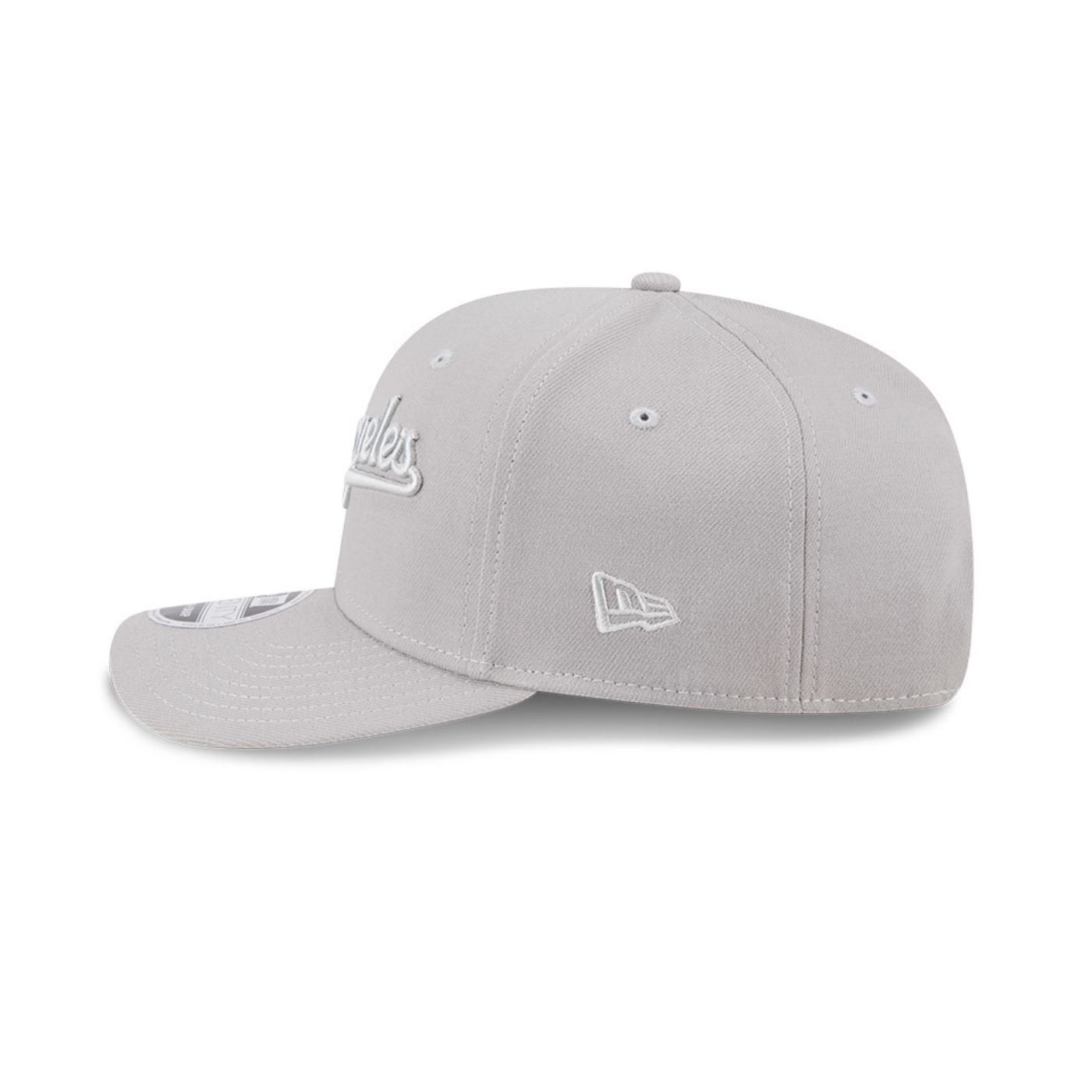 Bone New Era MLB 9SEVENTY Los Angeles Dodgers Cinza Cinza 4