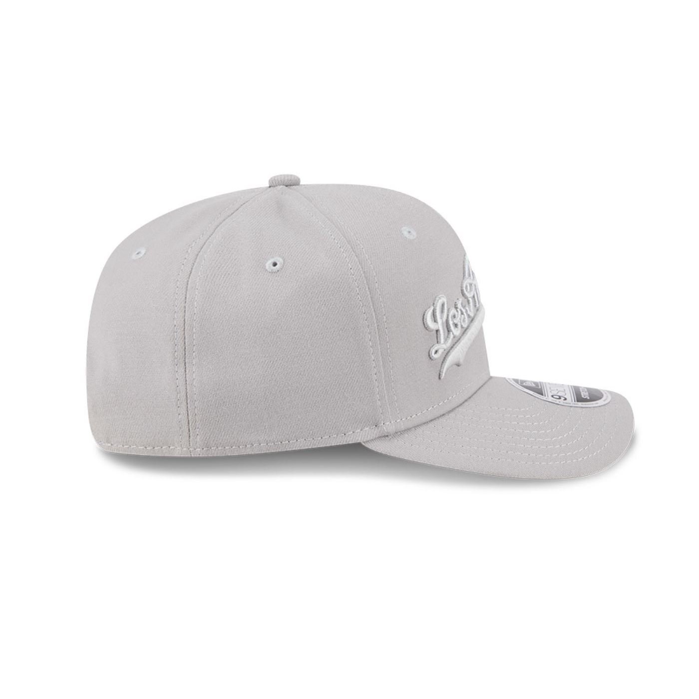 Bone New Era MLB 9SEVENTY Los Angeles Dodgers Cinza Cinza 5