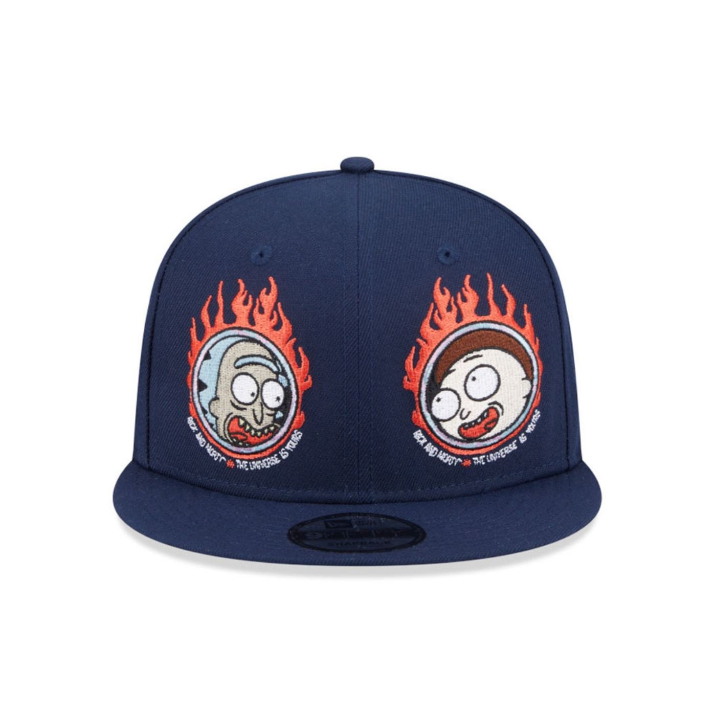 Bone New Era 9FIFTY Rick And Morty  Azul Azul 2