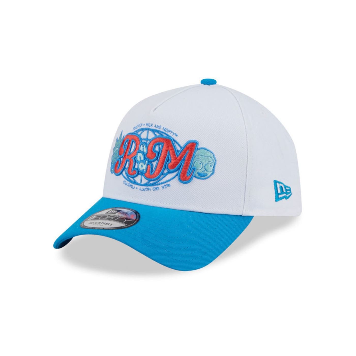 Bone New Era 9FORTY A-FRAME SNAPBACK Rick And Morty  Branco