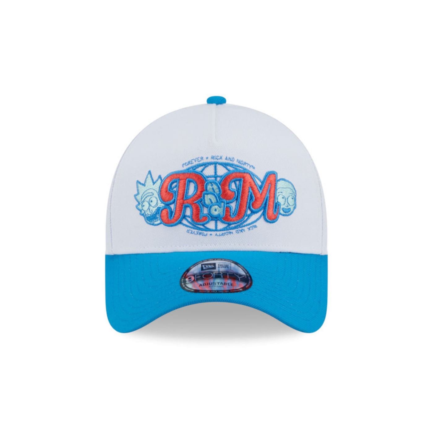 Bone New Era 9FORTY A-FRAME SNAPBACK Rick And Morty  Branco Branco 2