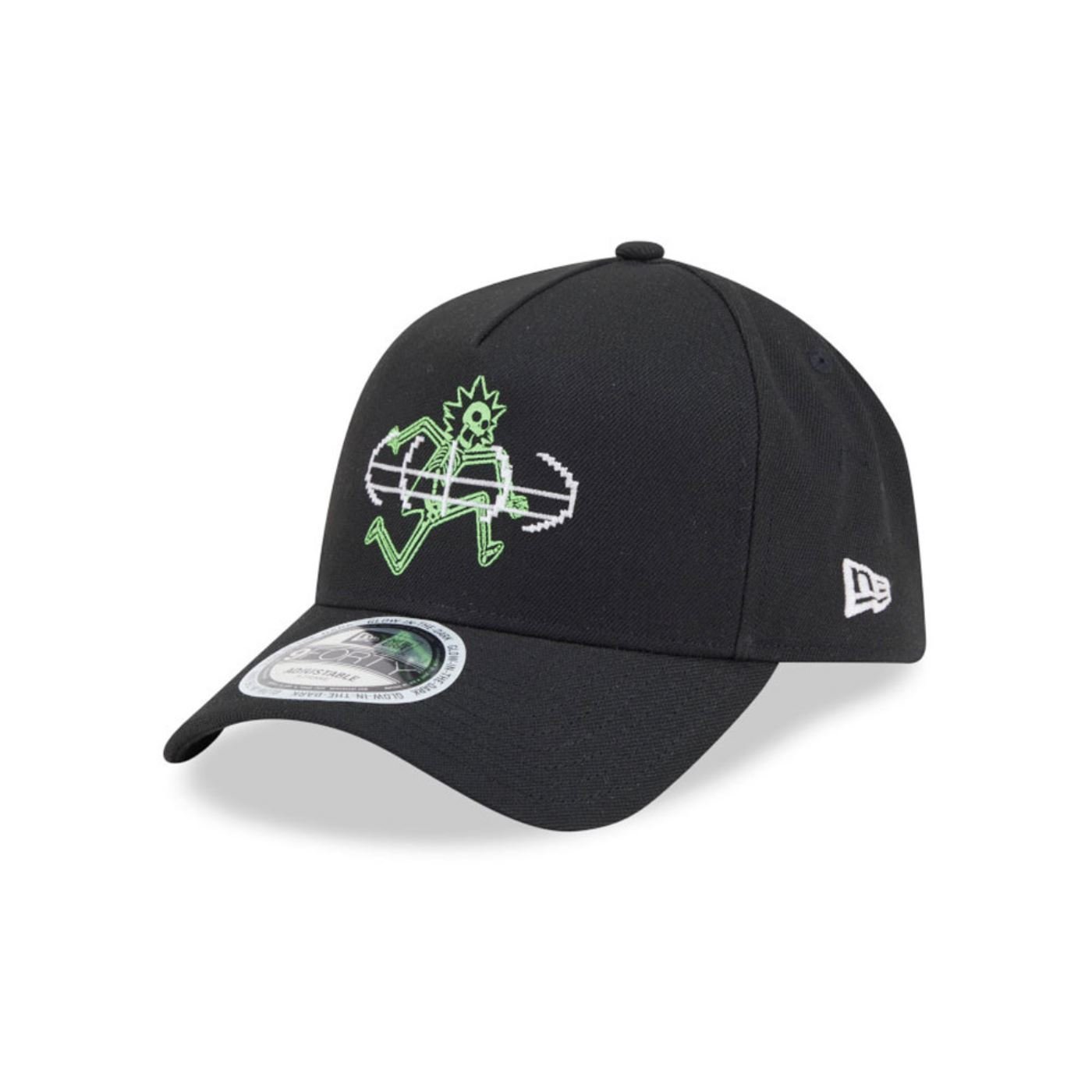 Bone New Era 9FORTY A-FRAME SNAPBACK Rick And Morty  Preto