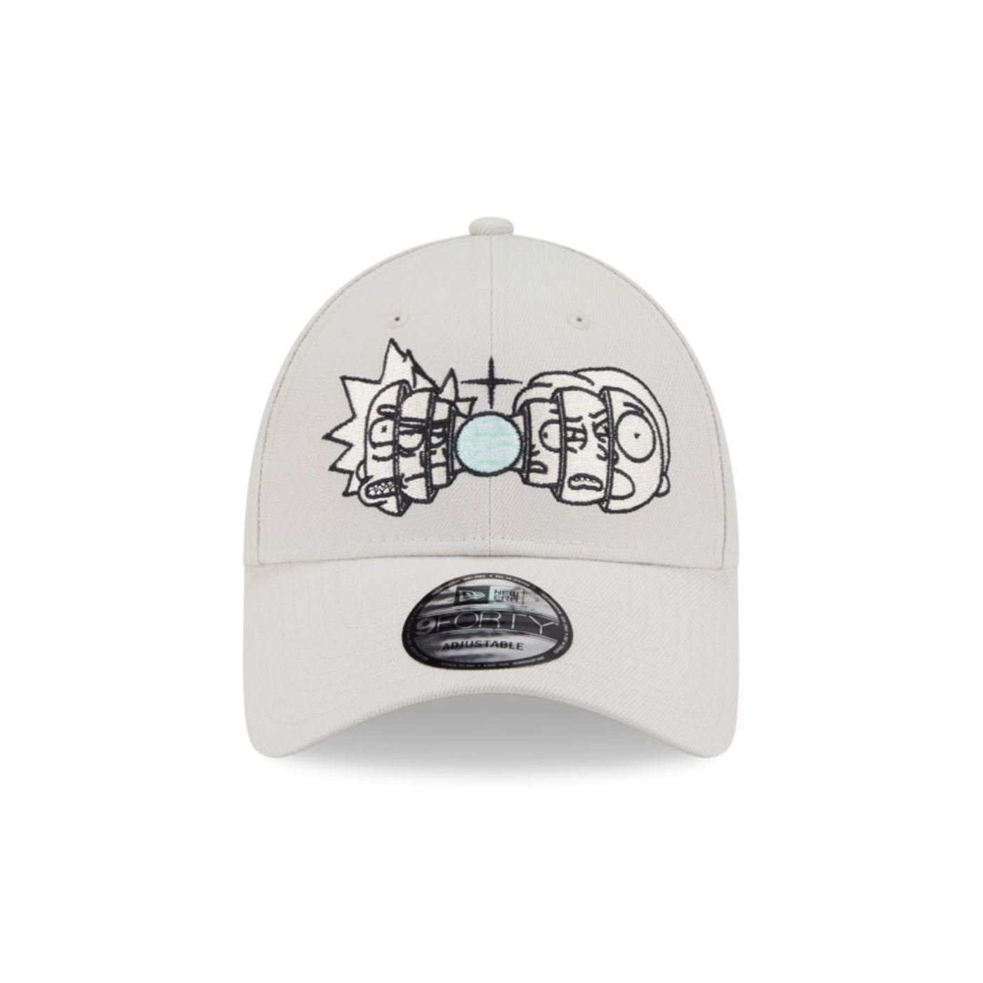 Bone New Era 9FORTY Rick And Morty  Bege Bege 2
