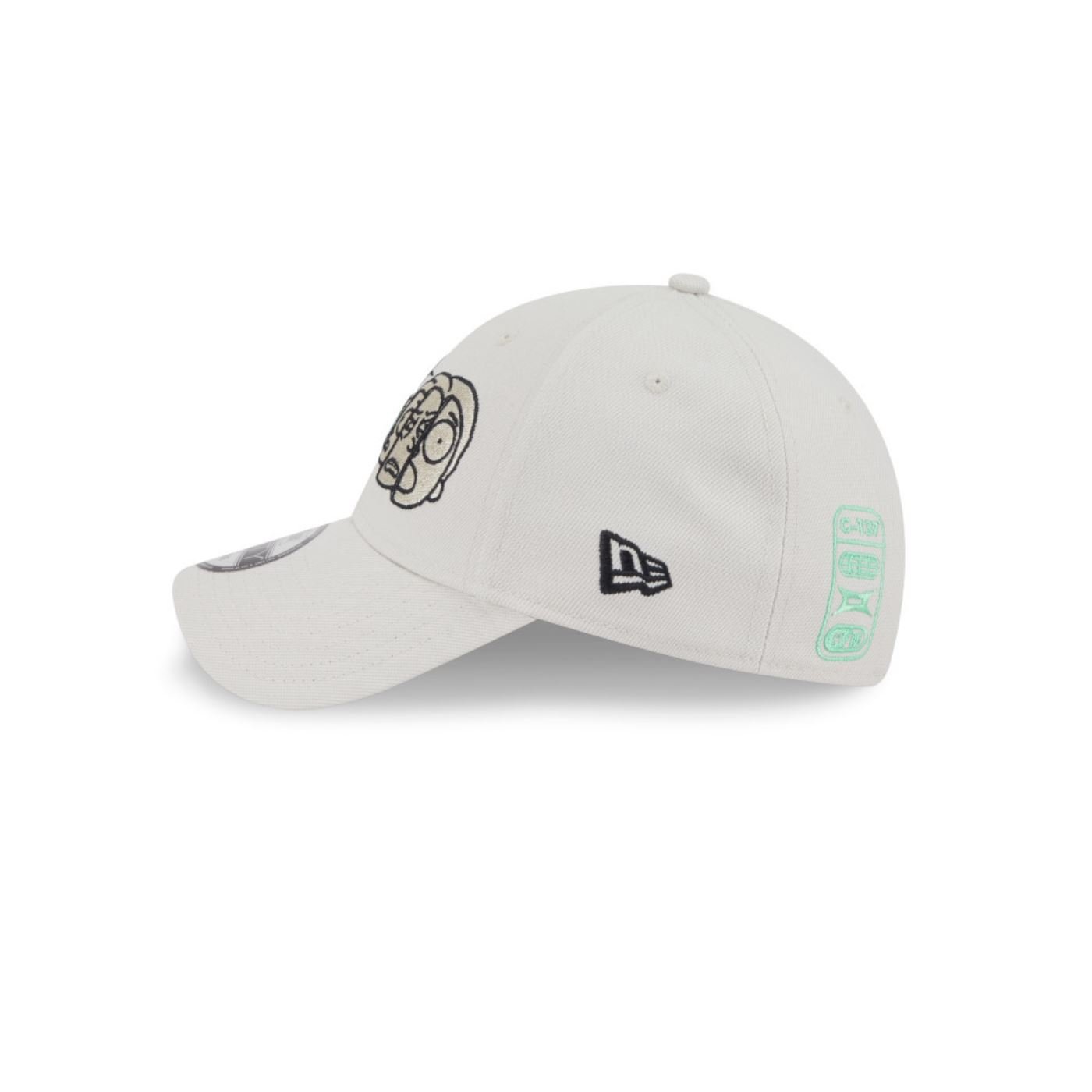 Bone New Era 9FORTY Rick And Morty  Bege Bege 3